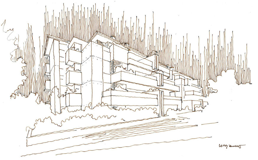 Sketch by Carlos Lamela