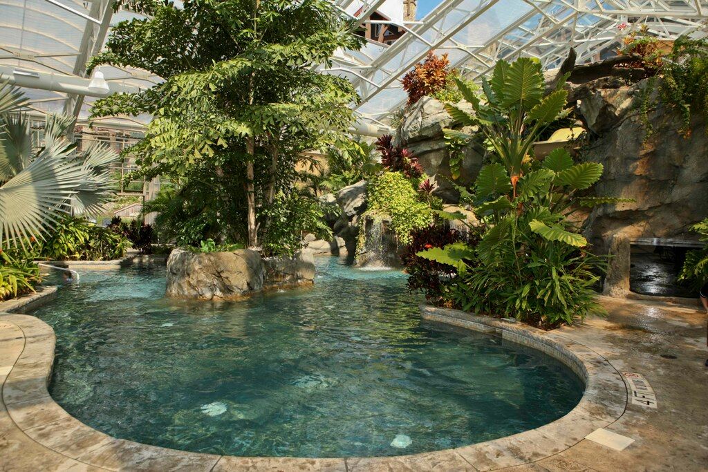 Biosphere Tropical Pool at Crystal Springs Resort