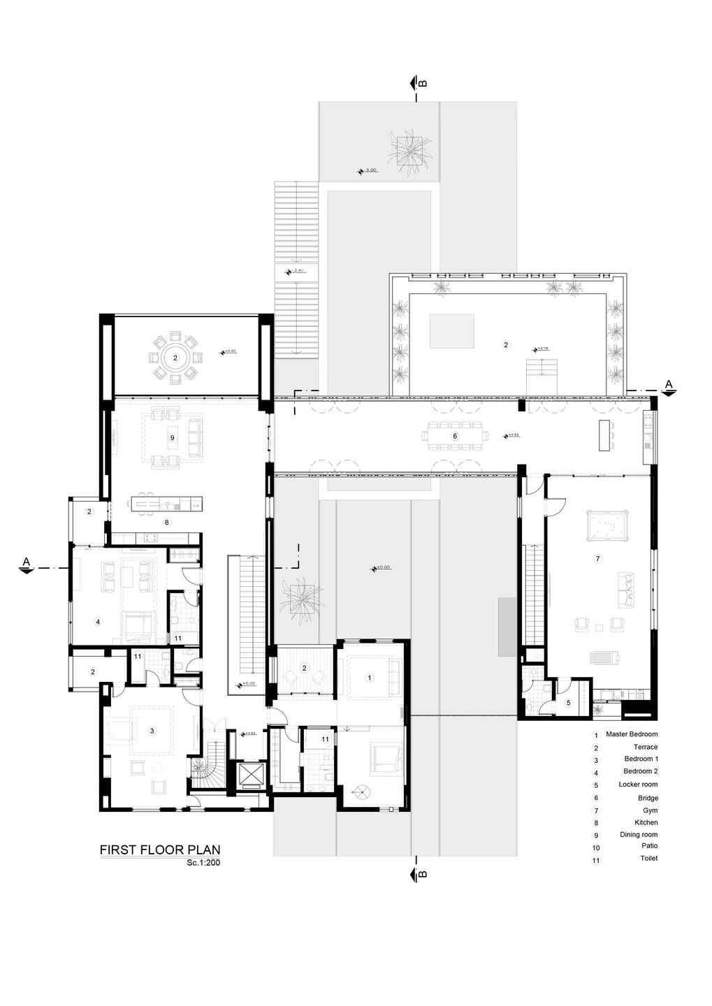 First floor plan