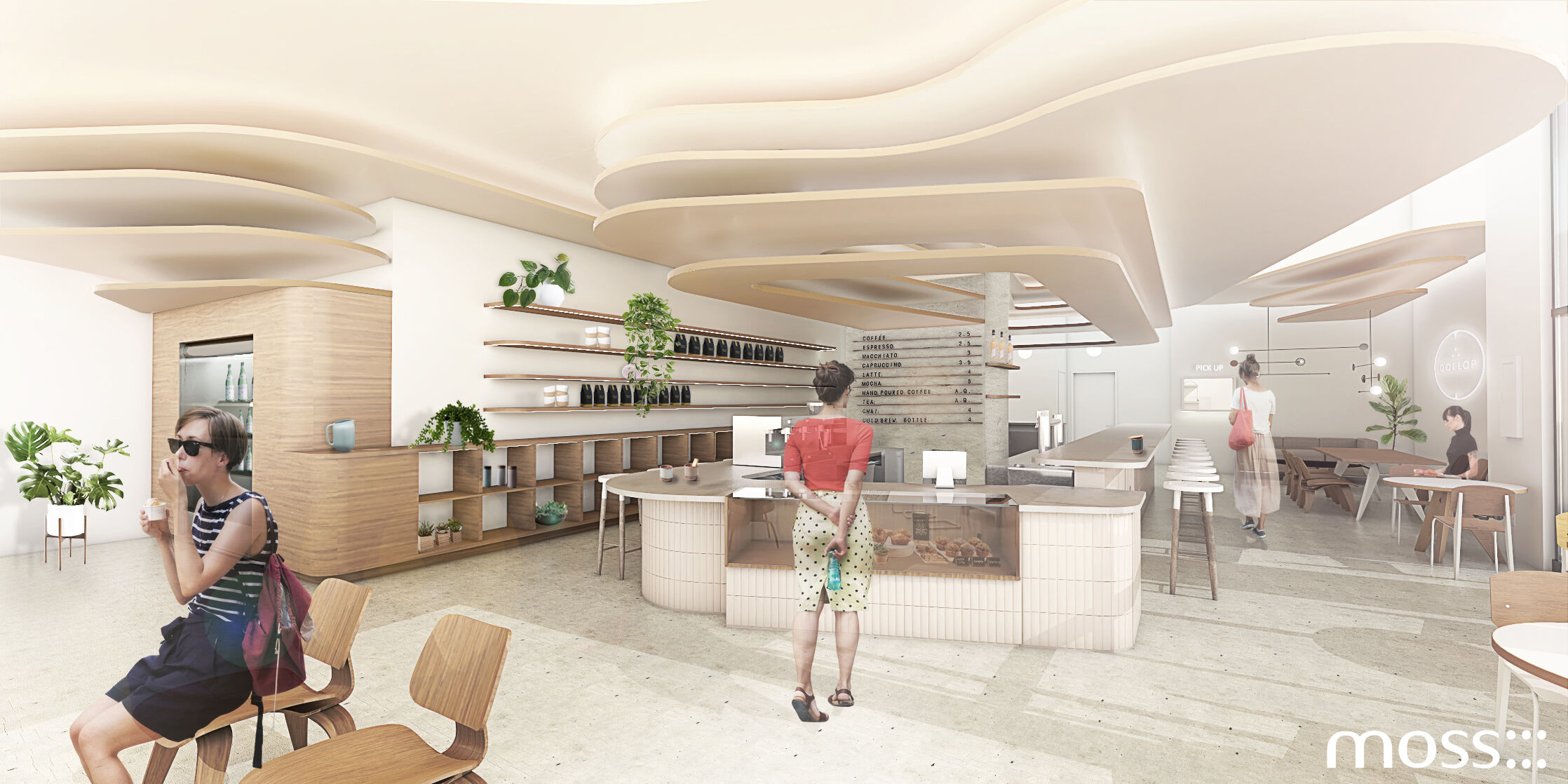 Dollop Coffee II  |  Rendering