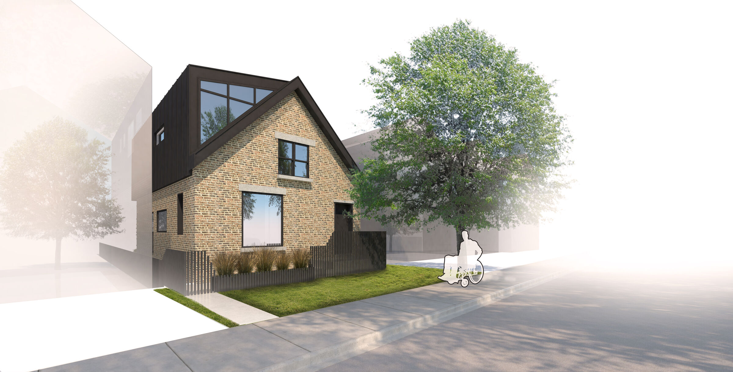 Richmond House | Rendering Front Exterior