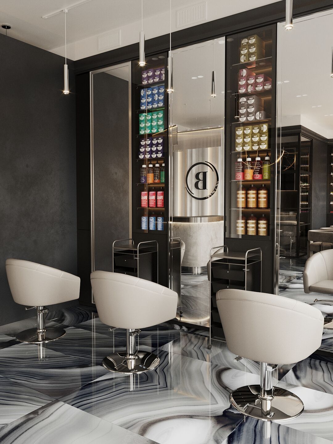 Hairdresser's zone