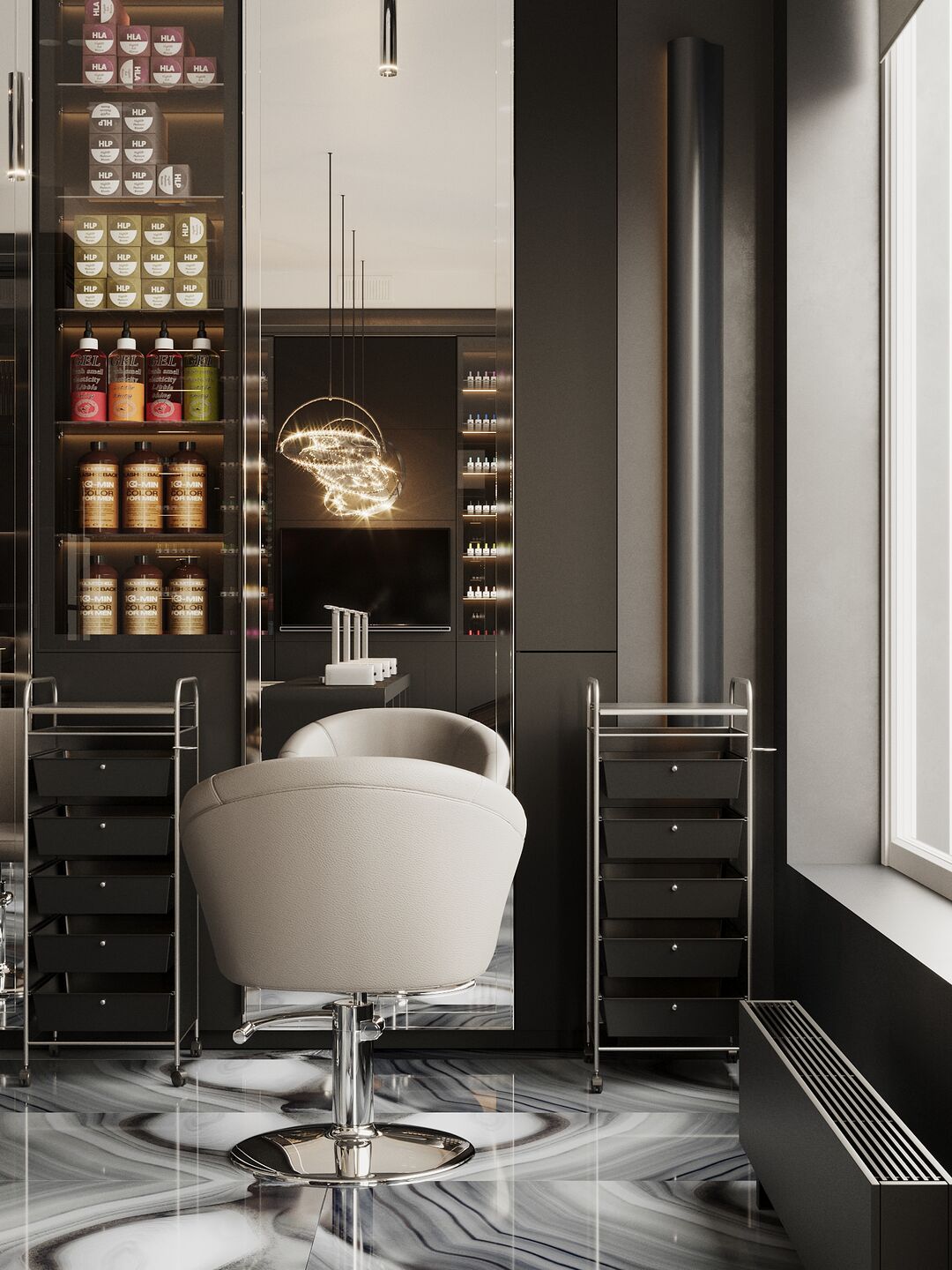 Hairdresser's zone