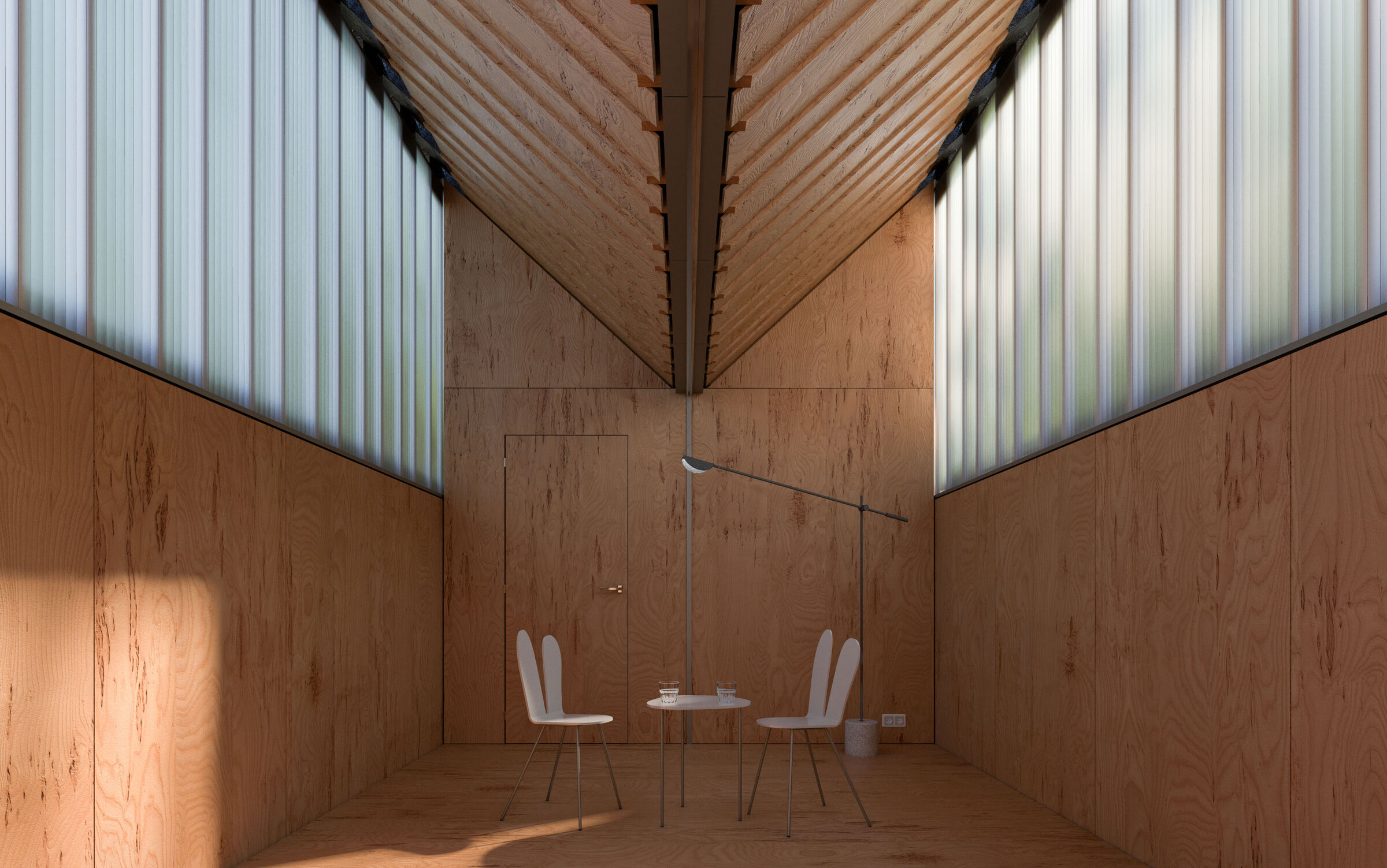 enclosed cabin