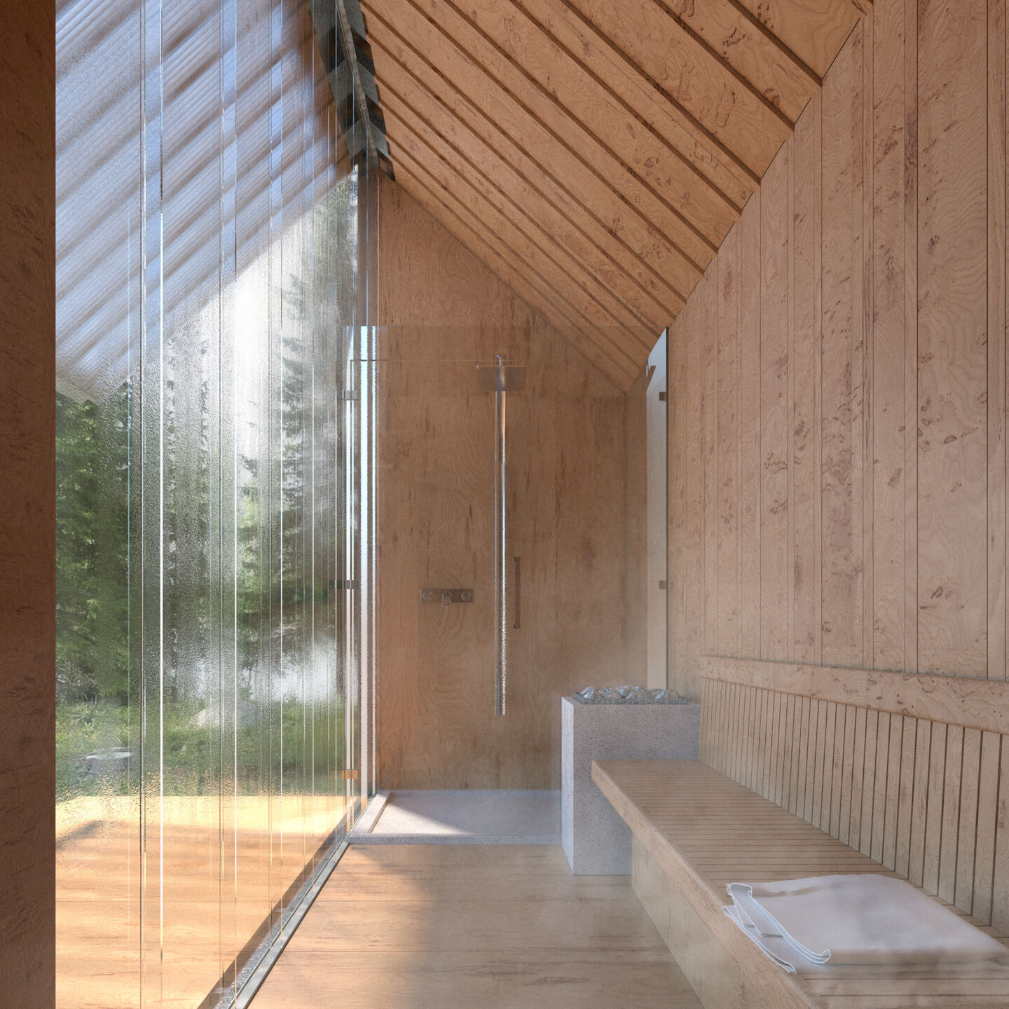 sauna unit