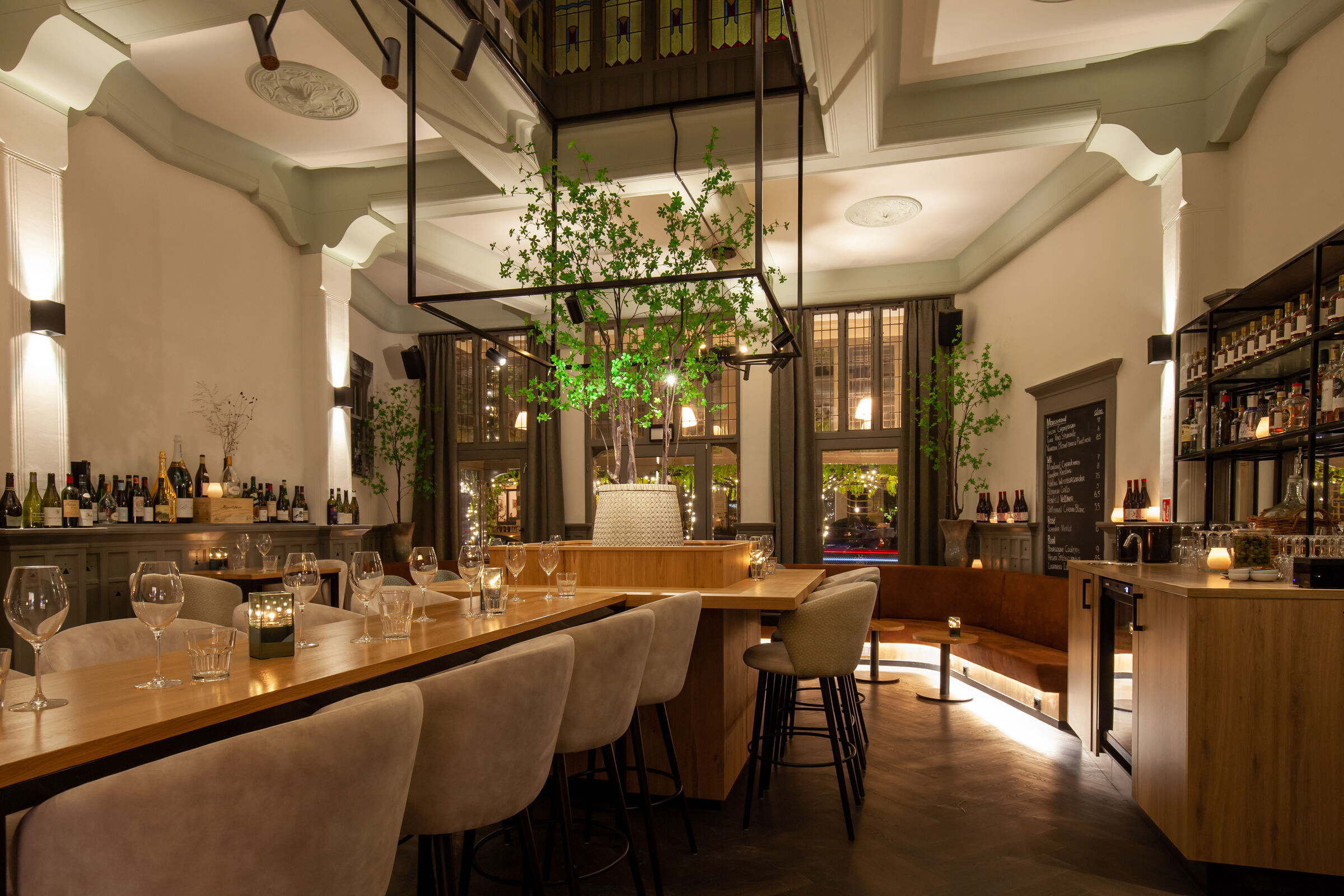 Image showcasing Wine Bar Interior Design