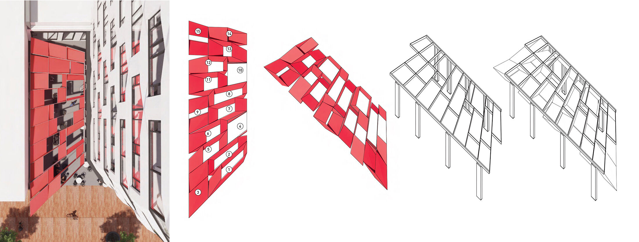 Plan and Isometric views