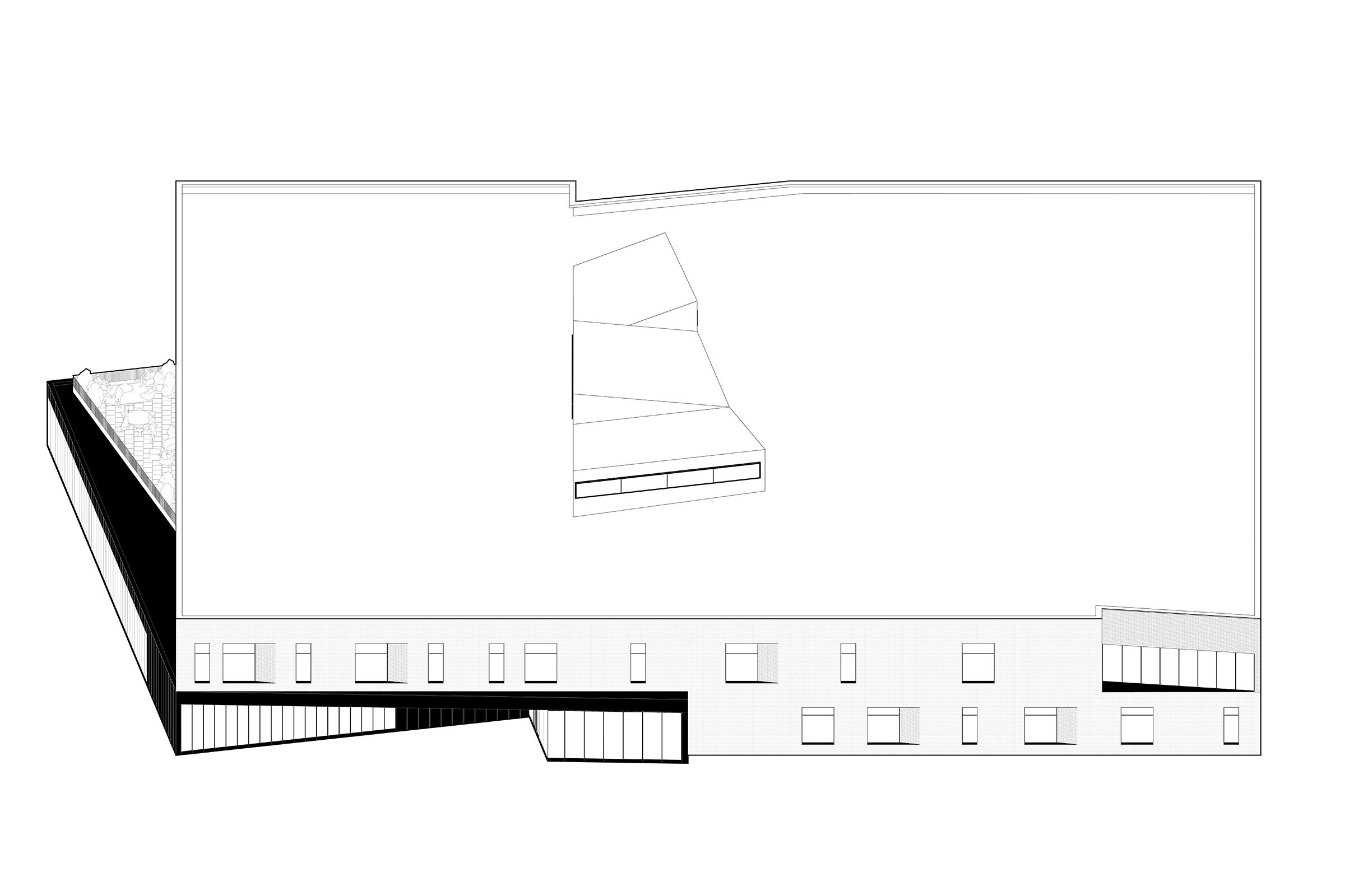 Frontal Isometric - from South