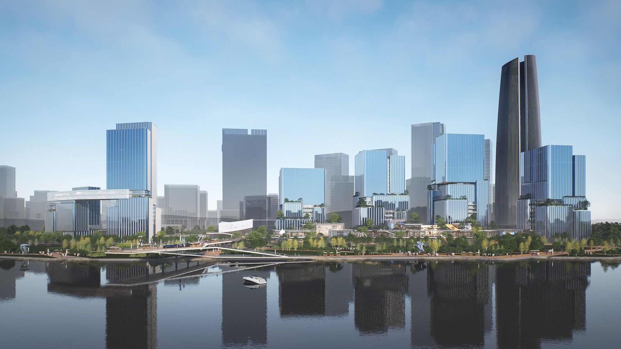 A public realm in the Science and Technology City