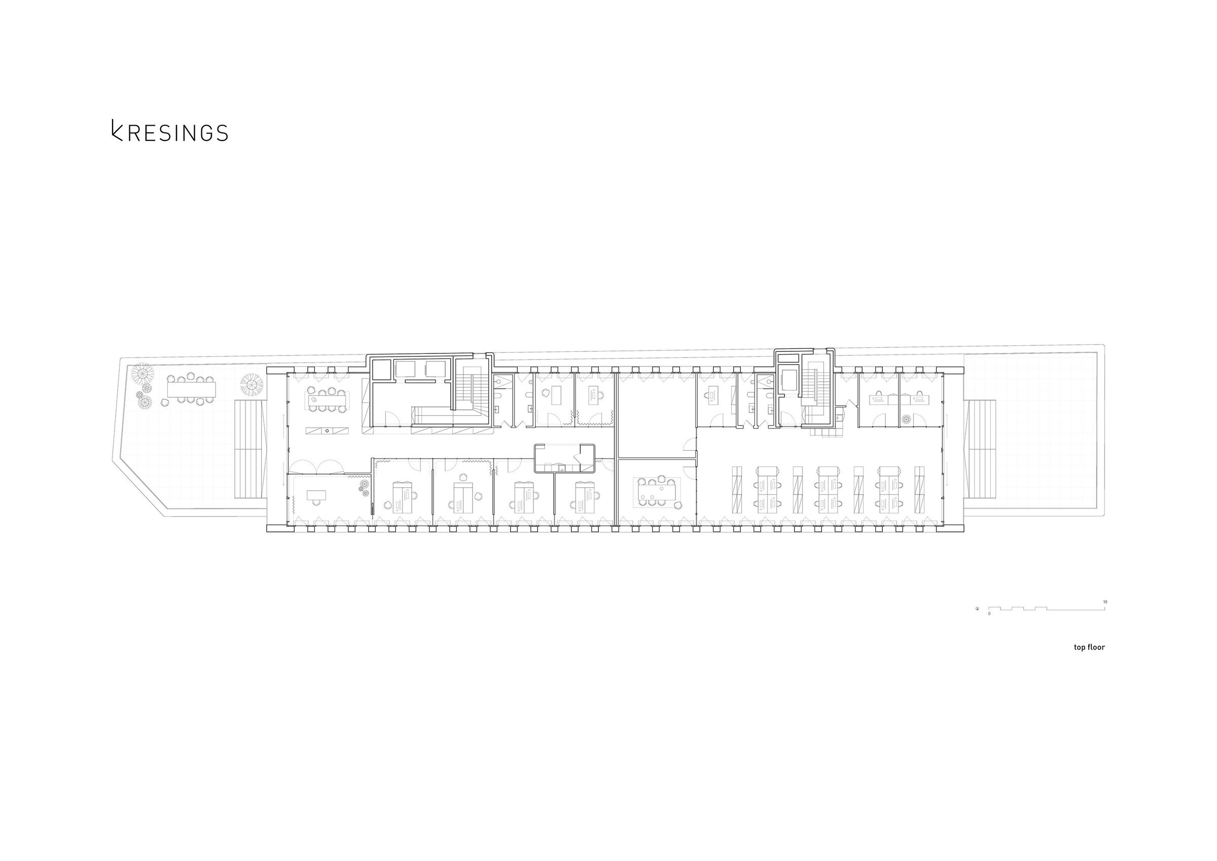 floor plan - roof level