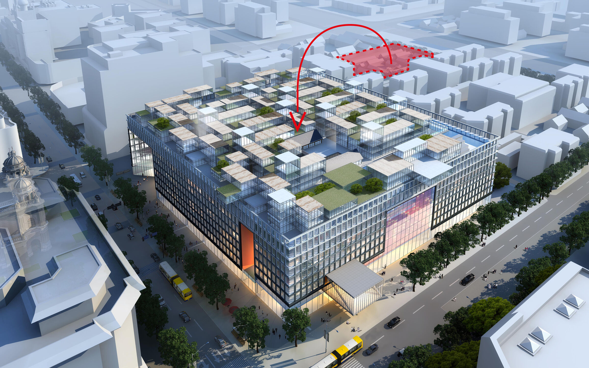 The Wangfujing Mixed-use Center | Urbensis | Archello