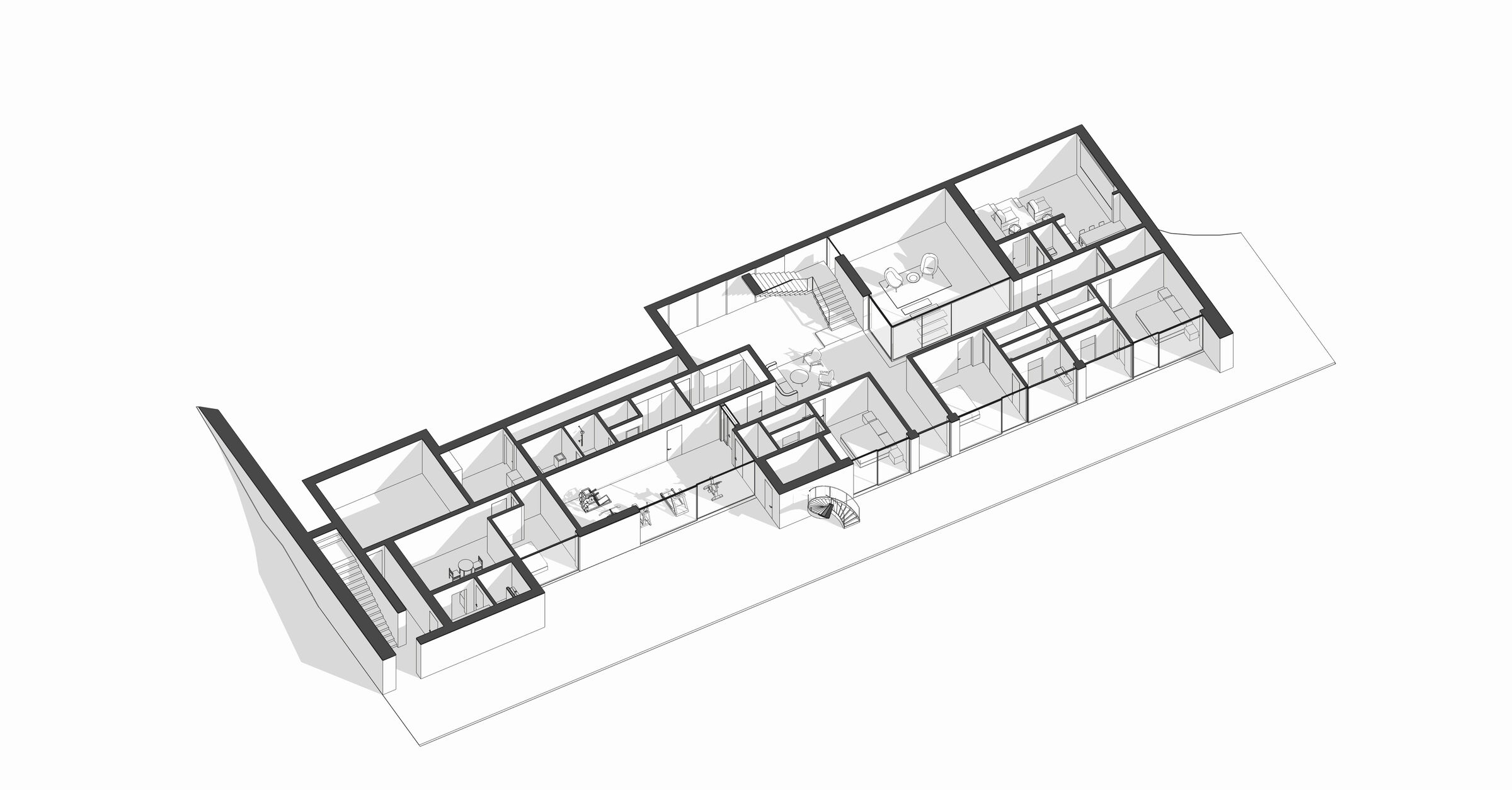 First floor isometric scheme