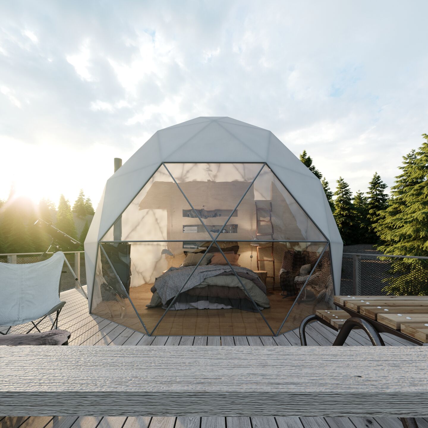 Pod Exterior - Day