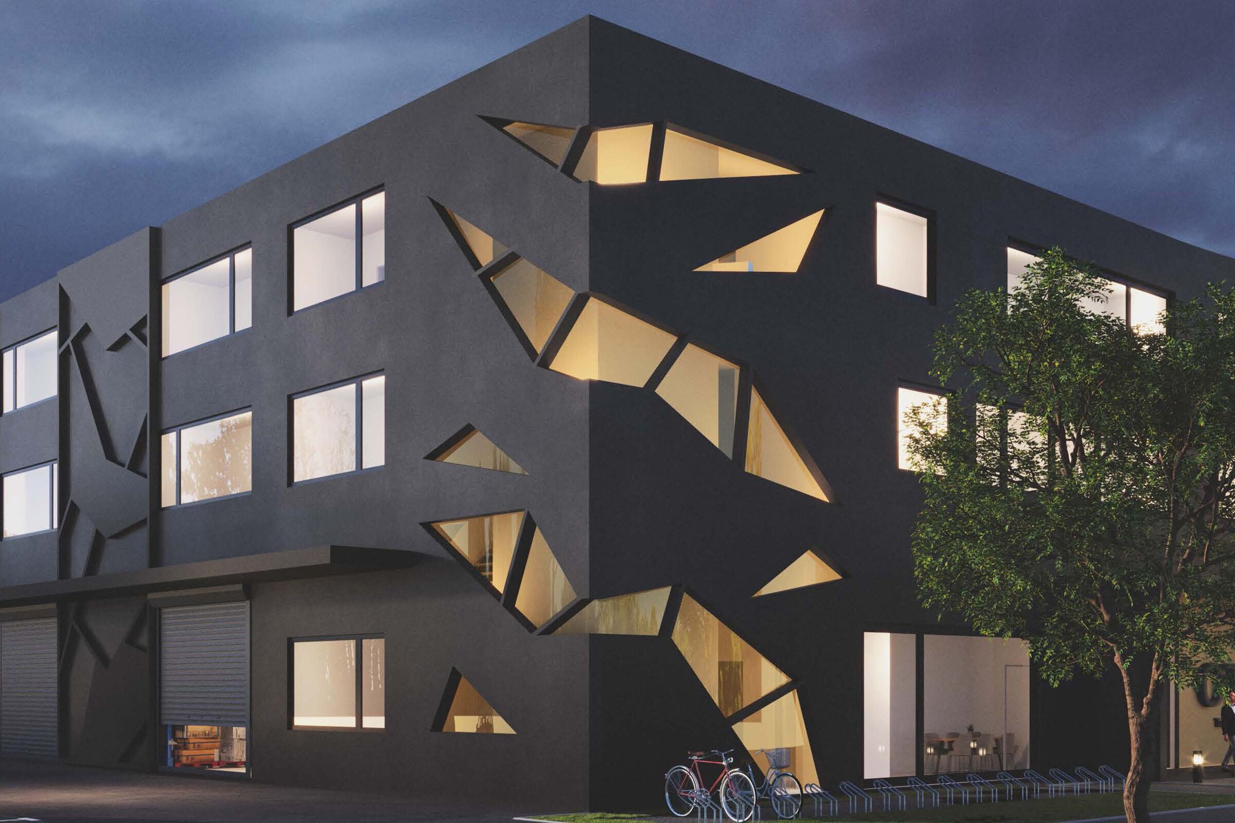 OTMK Headquarters - Exterior Detail