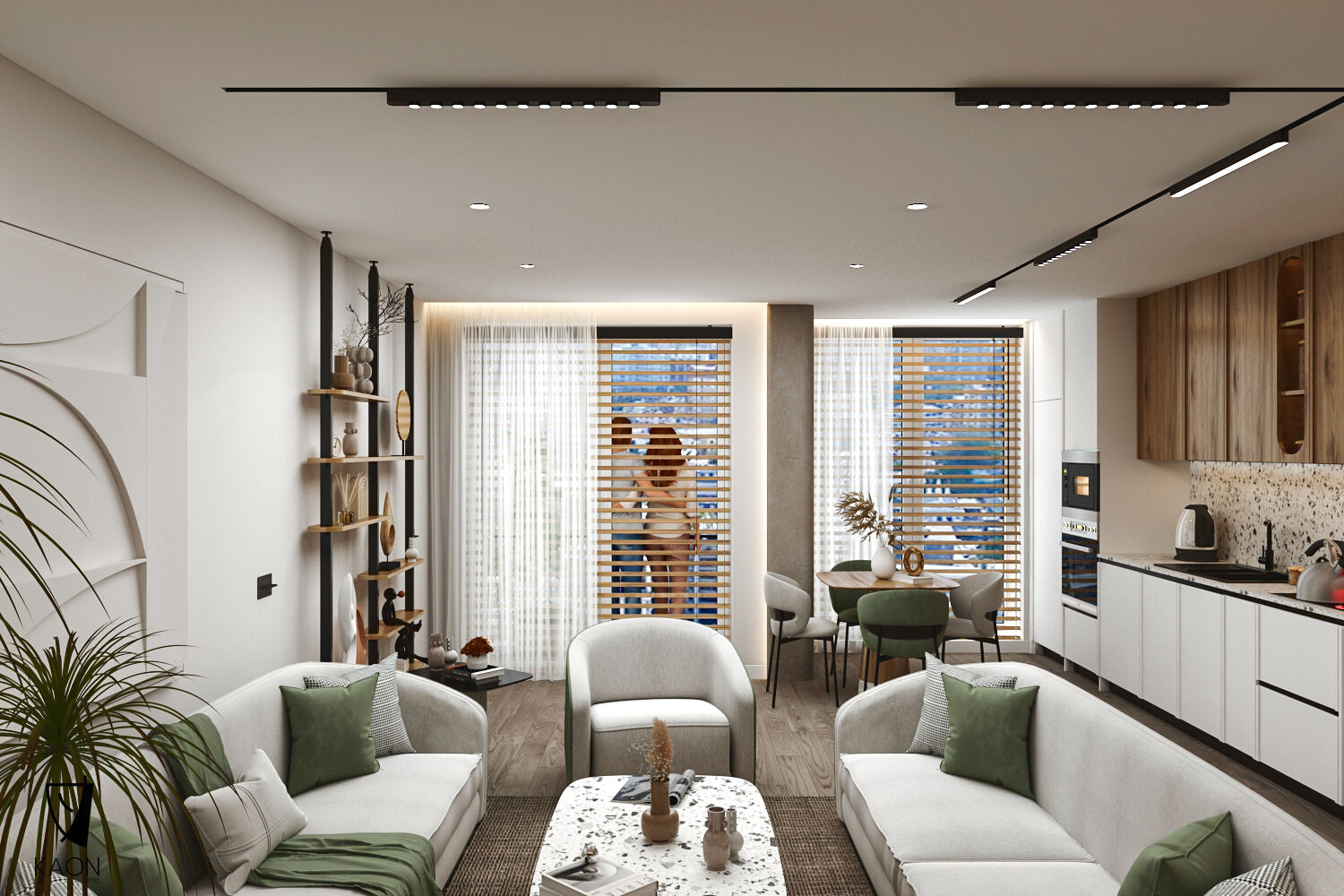 Apartment Tanabe: Design: KAON line Client: Private Location: Pristina, Kosovo