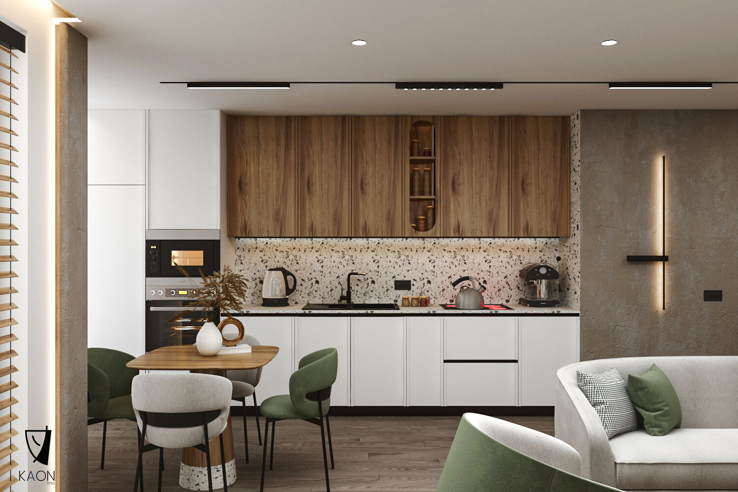 Apartment Tanabe: Design: KAON line Client: Private Location: Pristina, Kosovo