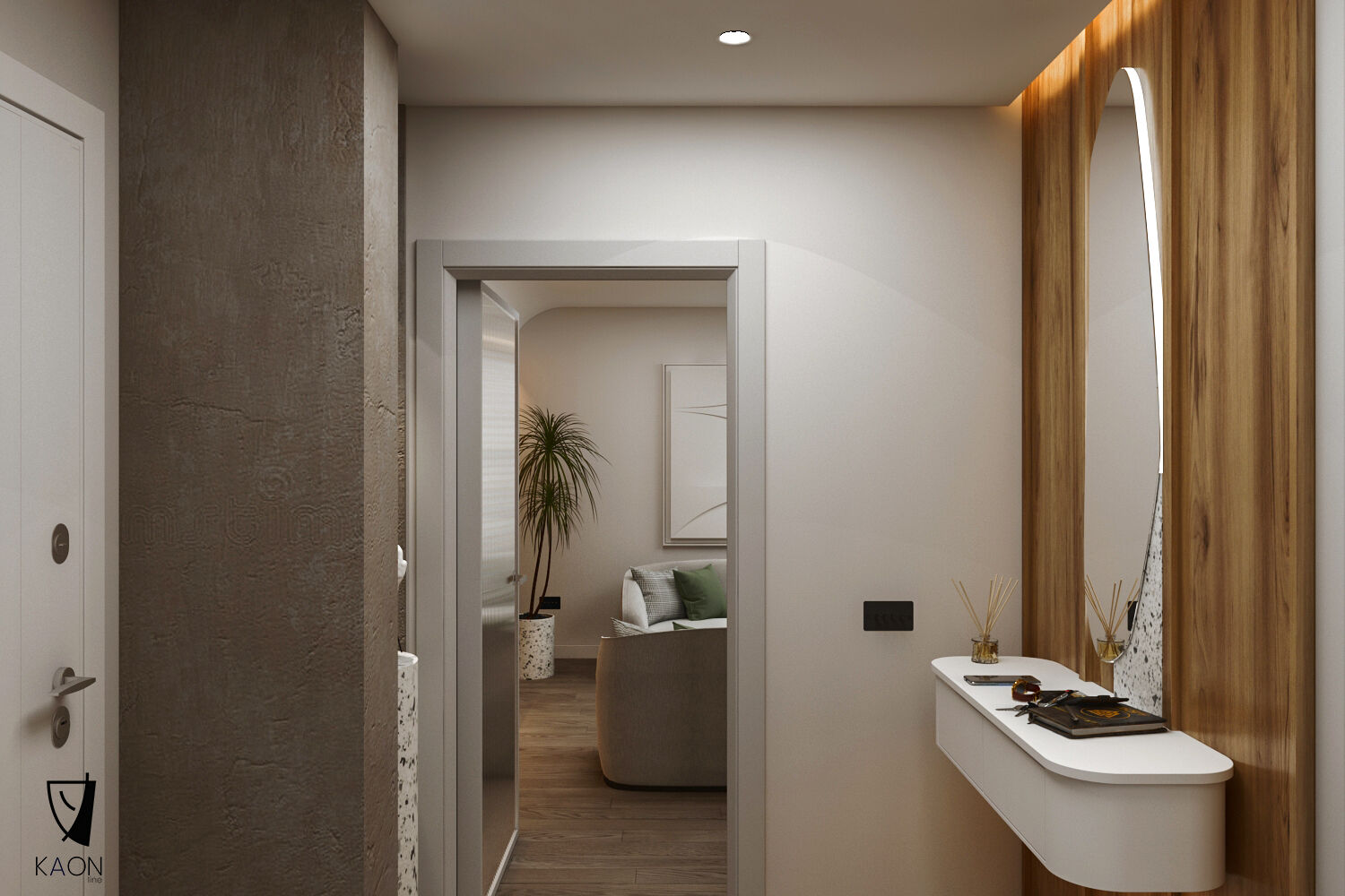 Apartment Tanabe: Design: KAON line Client: Private Location: Pristina, Kosovo