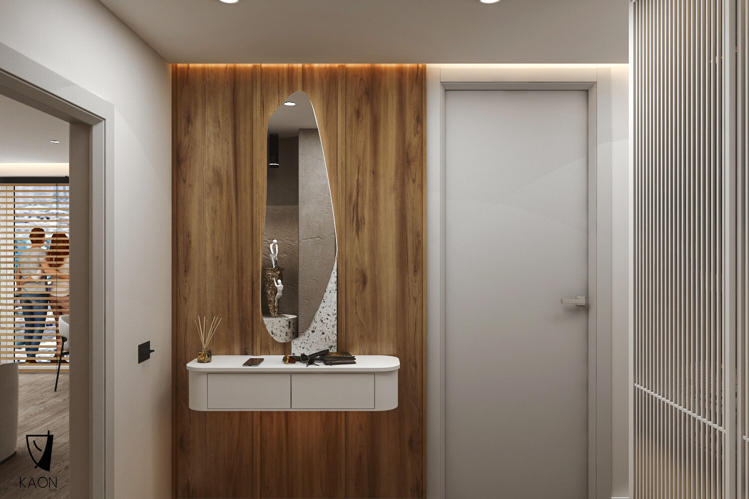 Apartment Tanabe: Design: KAON line Client: Private Location: Pristina, Kosovo