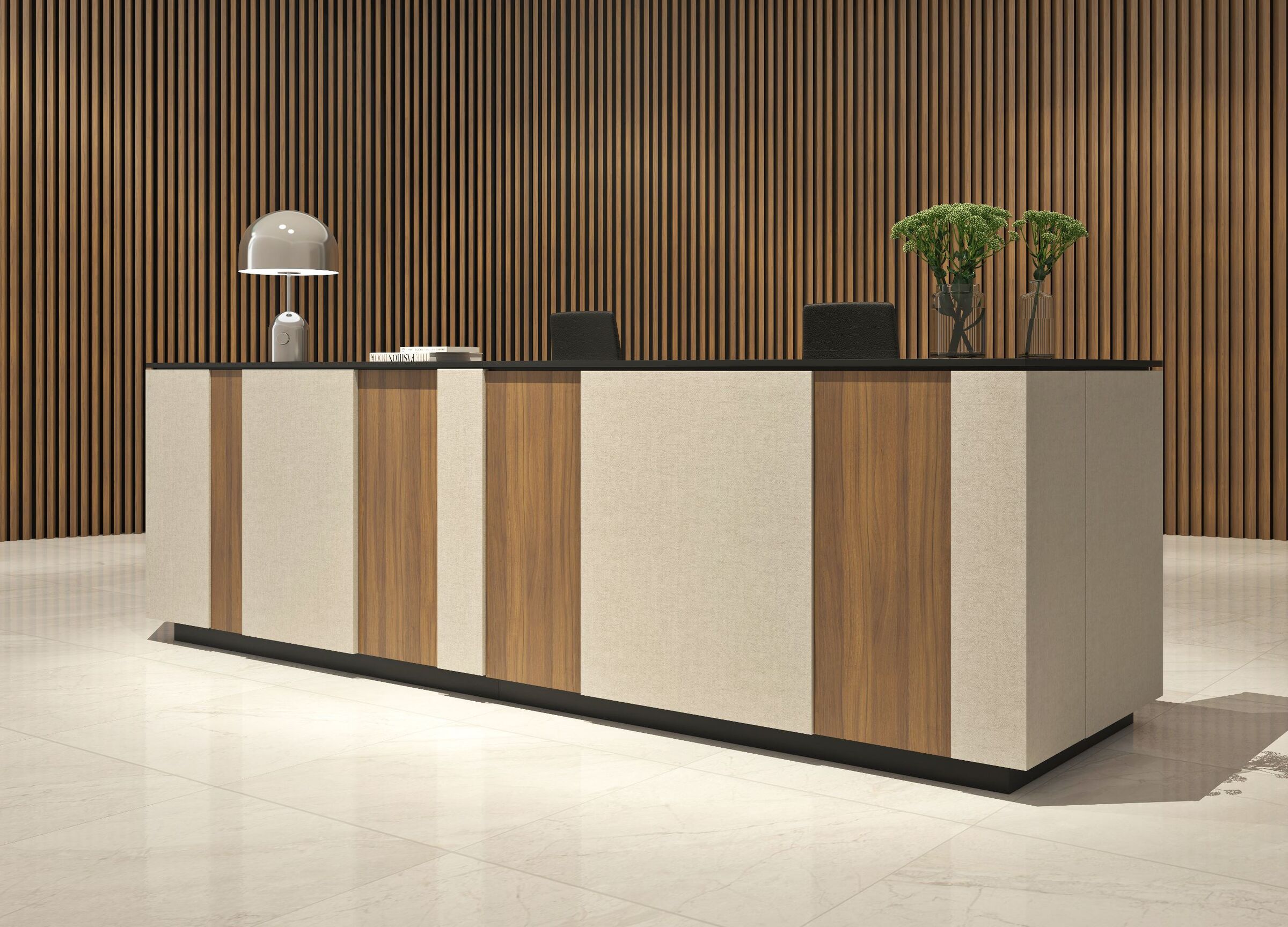DOMINO reception funiture by NARBUTAS | Archello