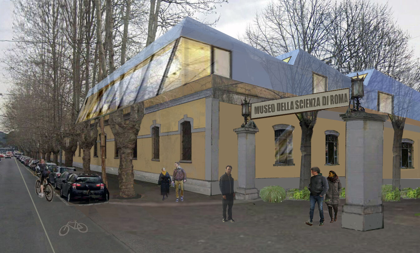 Entrance to the Museum from Guido Reni street