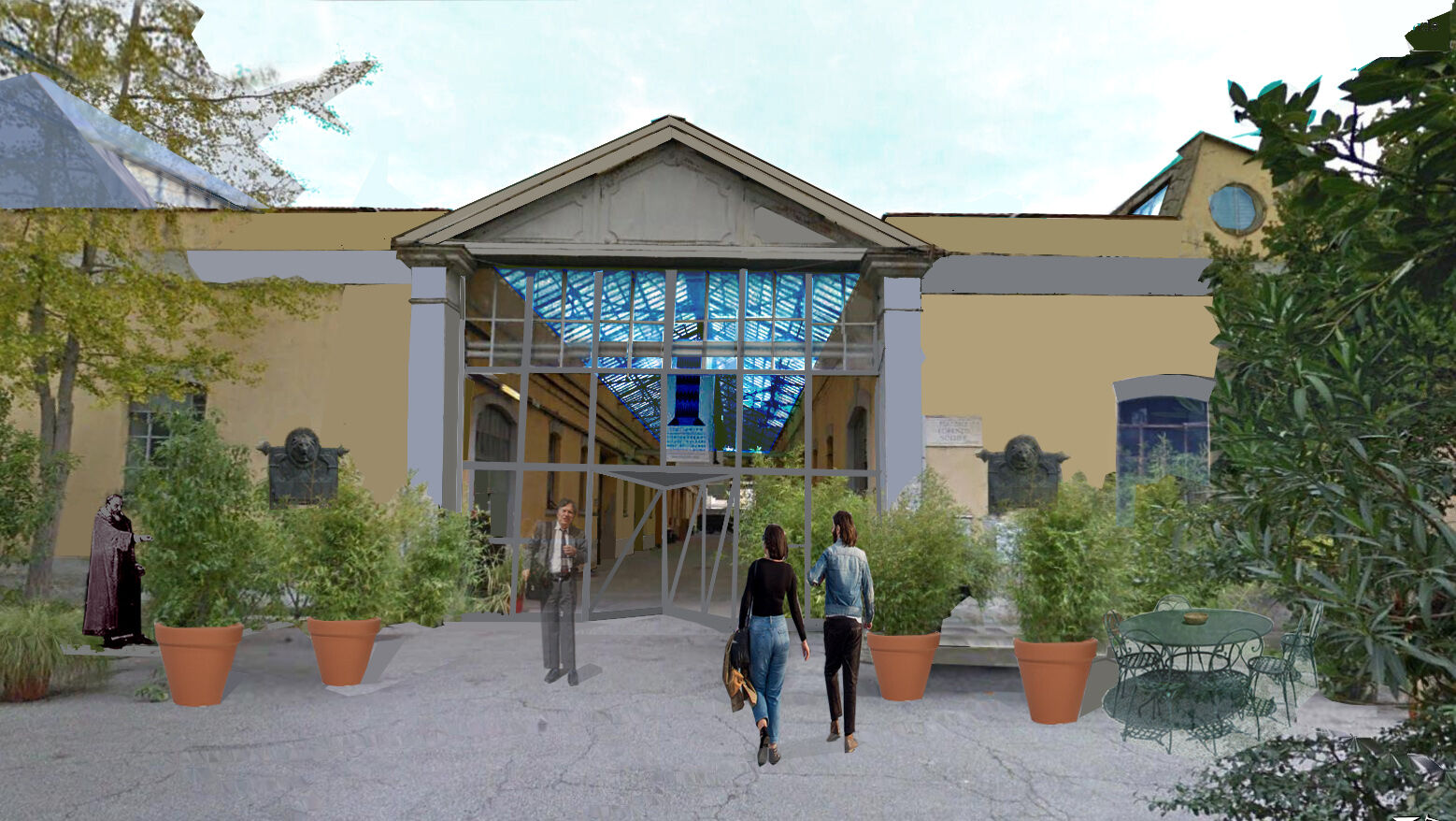 Entrance to the Museum