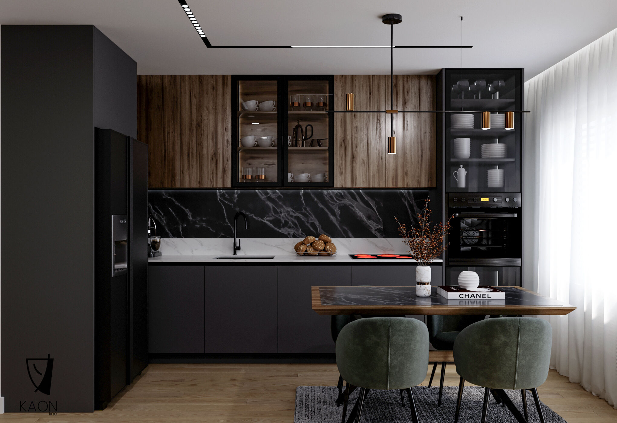 IT apartment Design: KAON line Client: Fation Azemi Location: Pristina, Kosovo