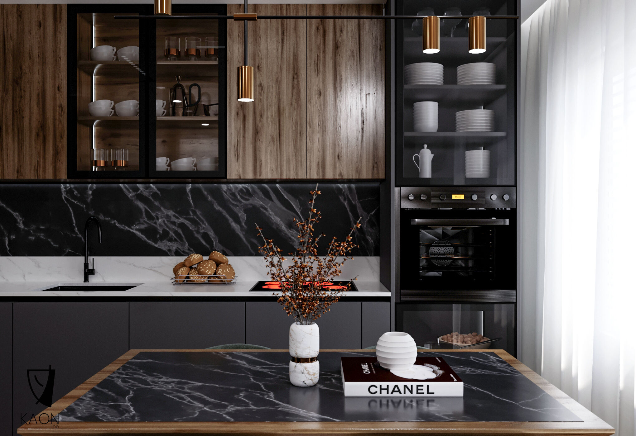IT apartment Design: KAON line Client: Fation Azemi Location: Pristina, Kosovo