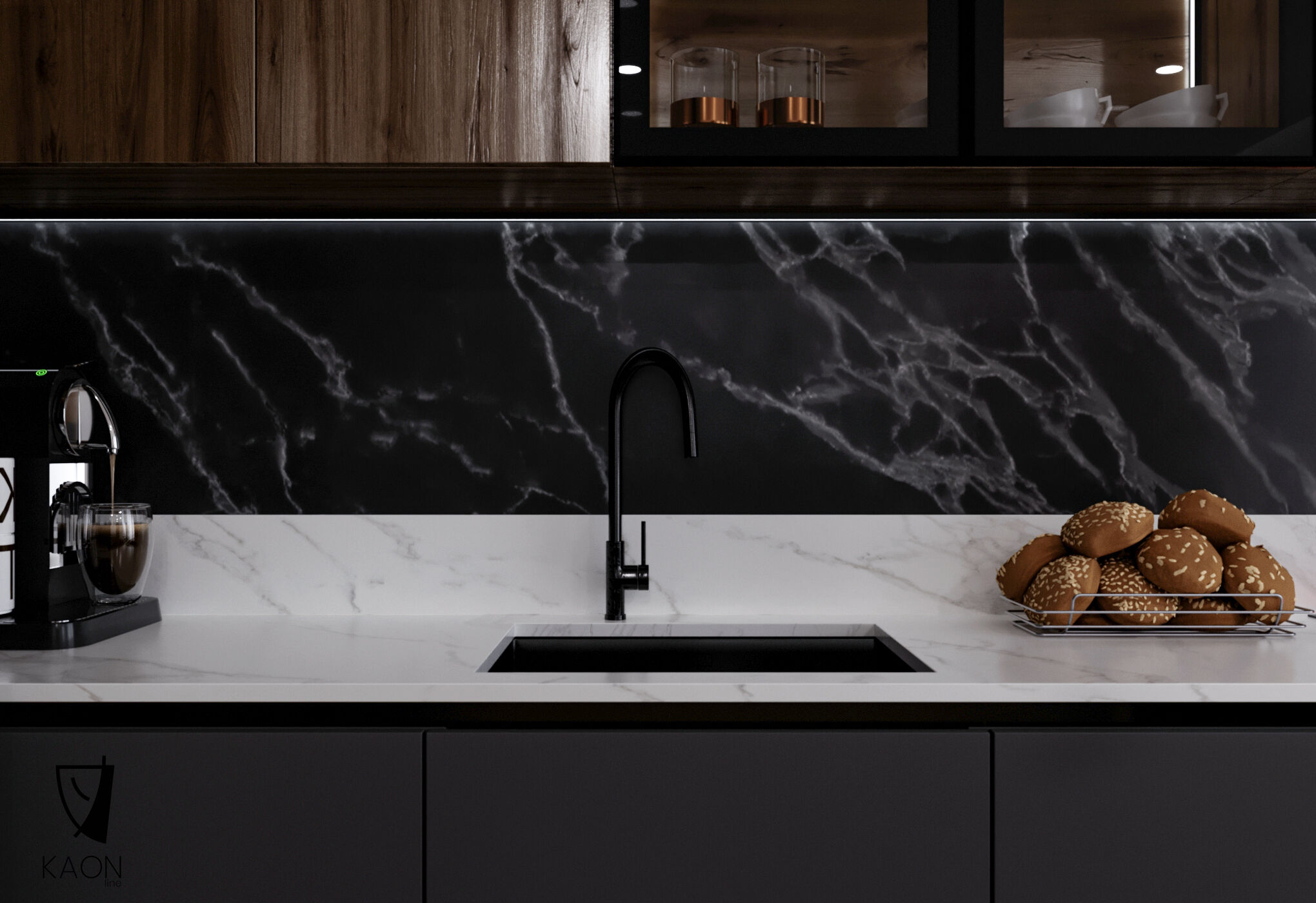 IT apartment Design: KAON line Client: Fation Azemi Location: Pristina, Kosovo