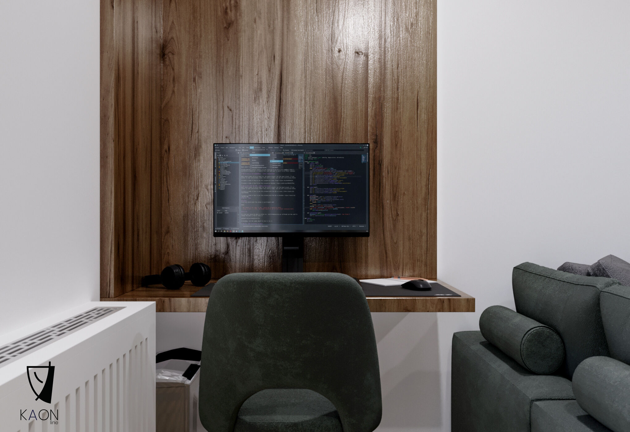 IT apartment Design: KAON line Client: Fation Azemi Location: Pristina, Kosovo