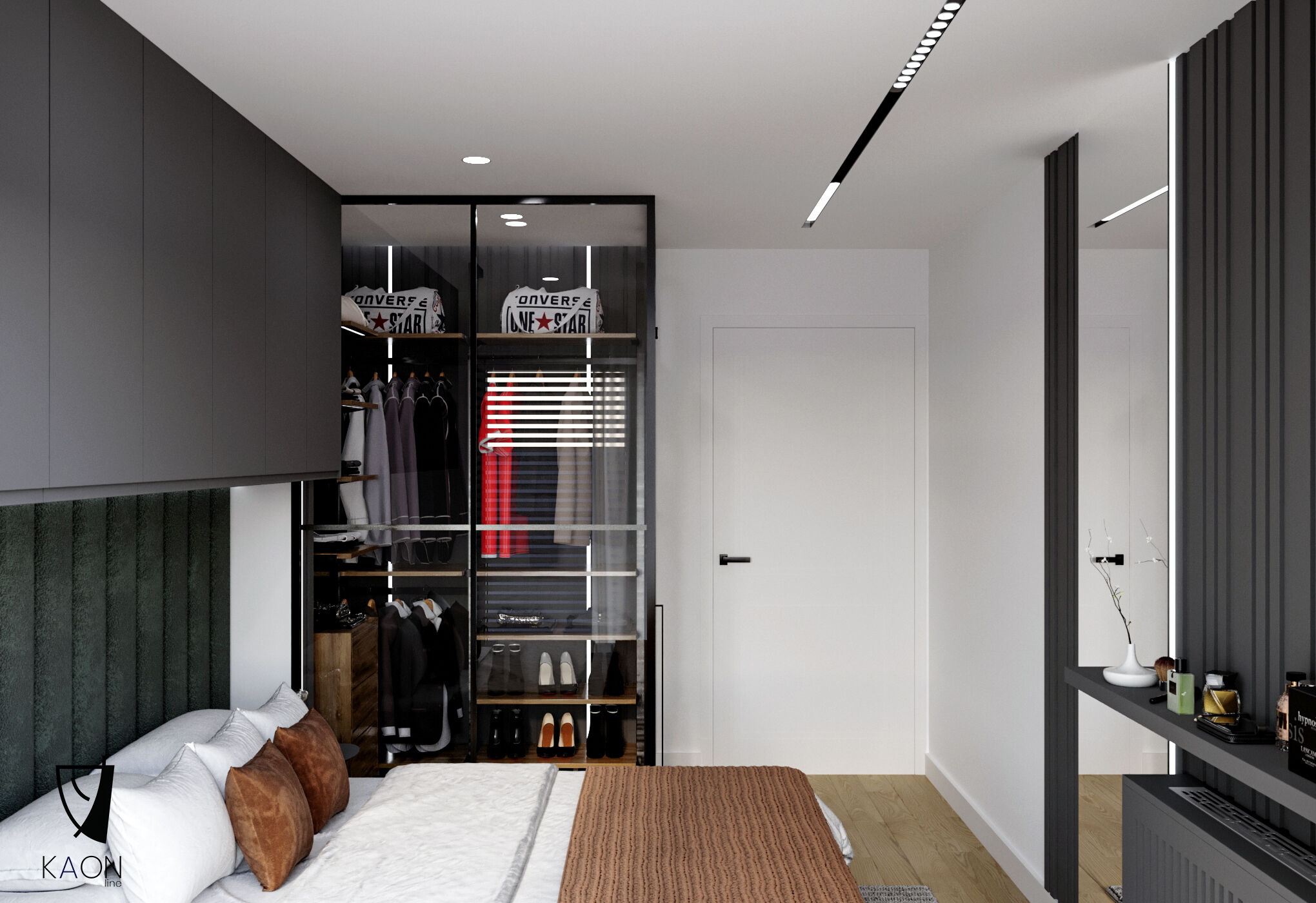 IT apartment Design: KAON line Client: Fation Azemi Location: Pristina, Kosovo