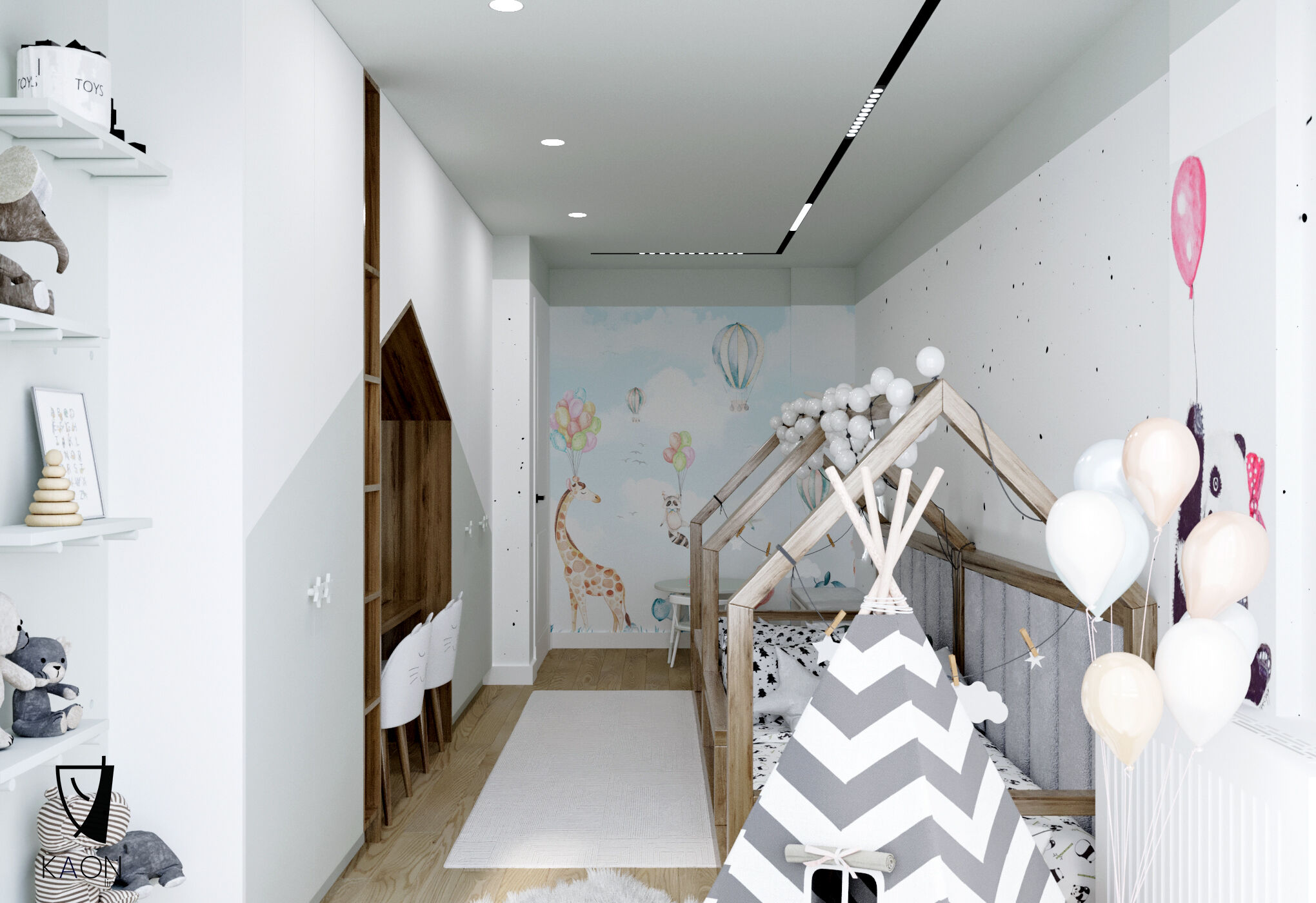 IT apartment Design: KAON line Client: Fation Azemi Location: Pristina, Kosovo