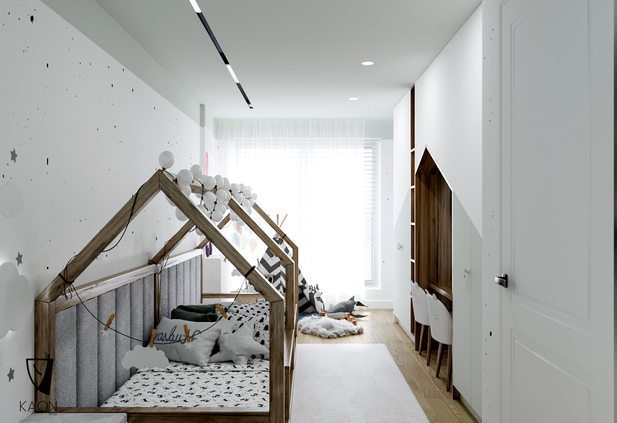 IT apartment Design: KAON line Client: Fation Azemi Location: Pristina, Kosovo