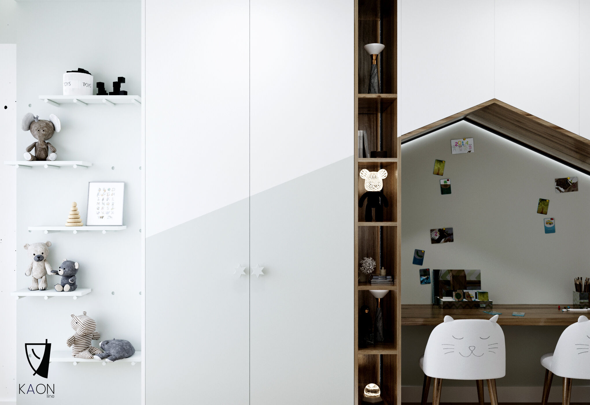 IT apartment Design: KAON line Client: Fation Azemi Location: Pristina, Kosovo