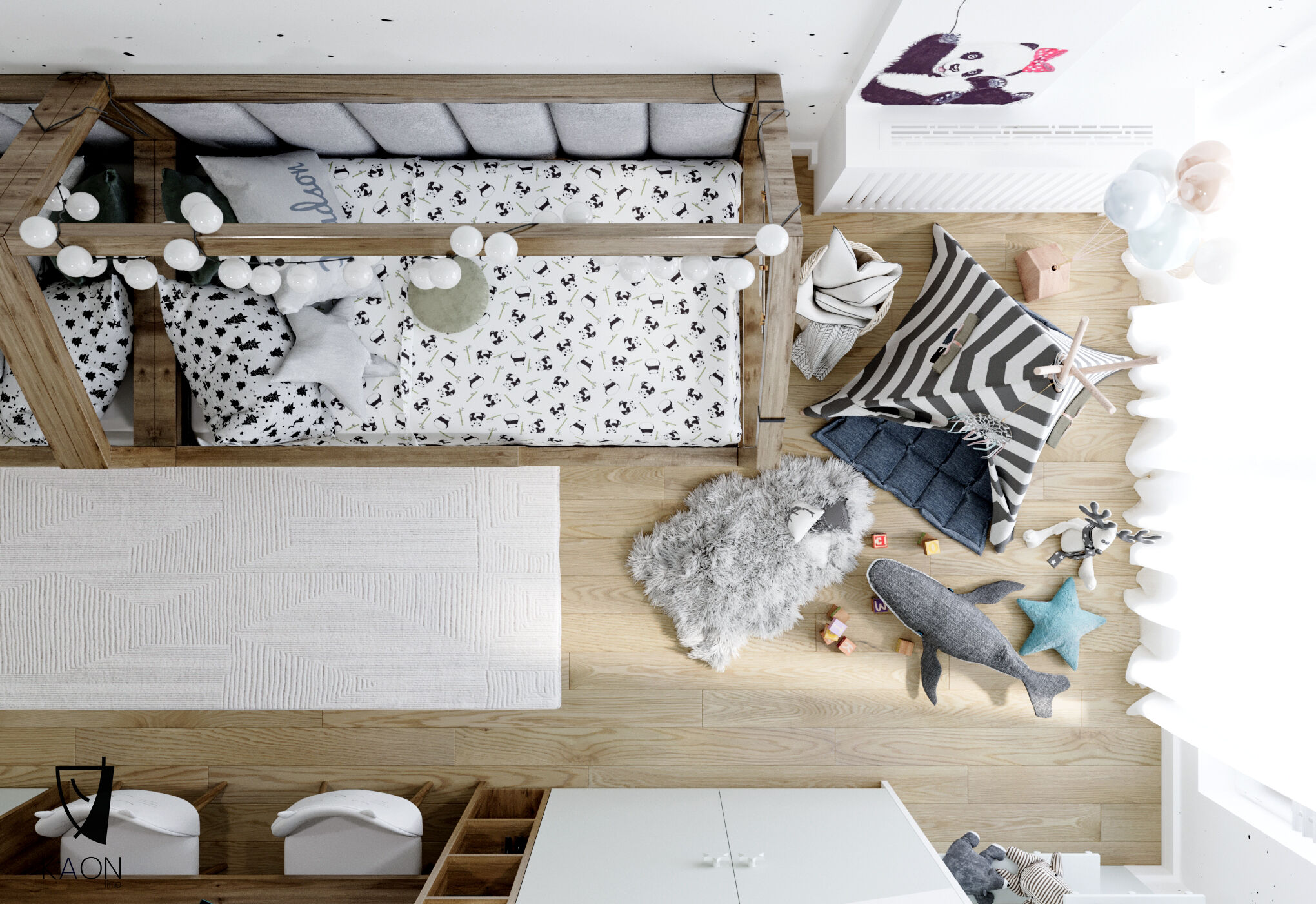 IT apartment Design: KAON line Client: Fation Azemi Location: Pristina, Kosovo