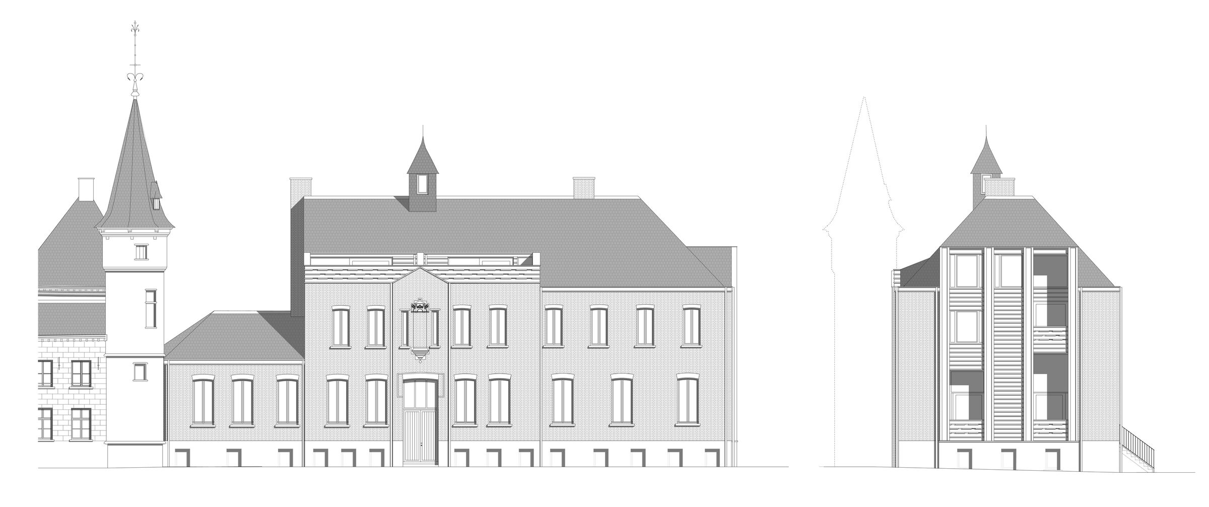 south - east elevation