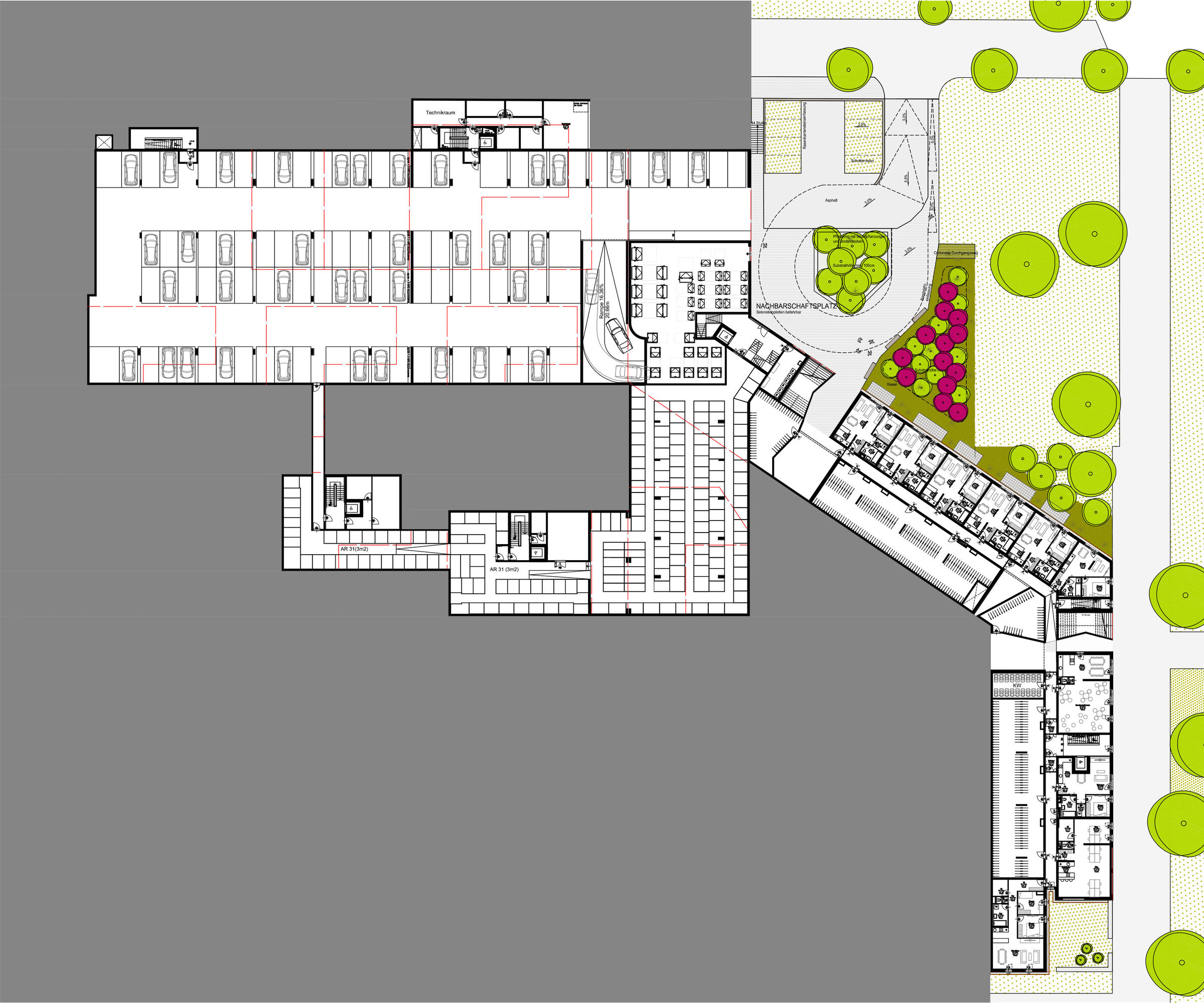 Grundriss_Gesamt_Garage_1UG_EG