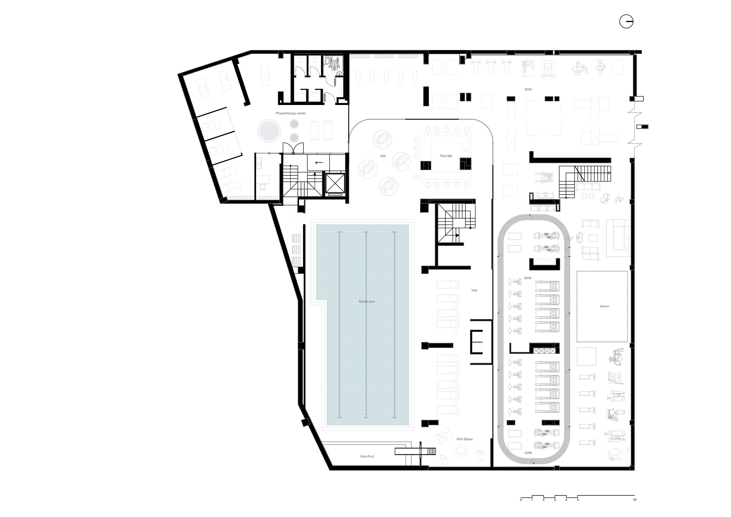Second underground floor