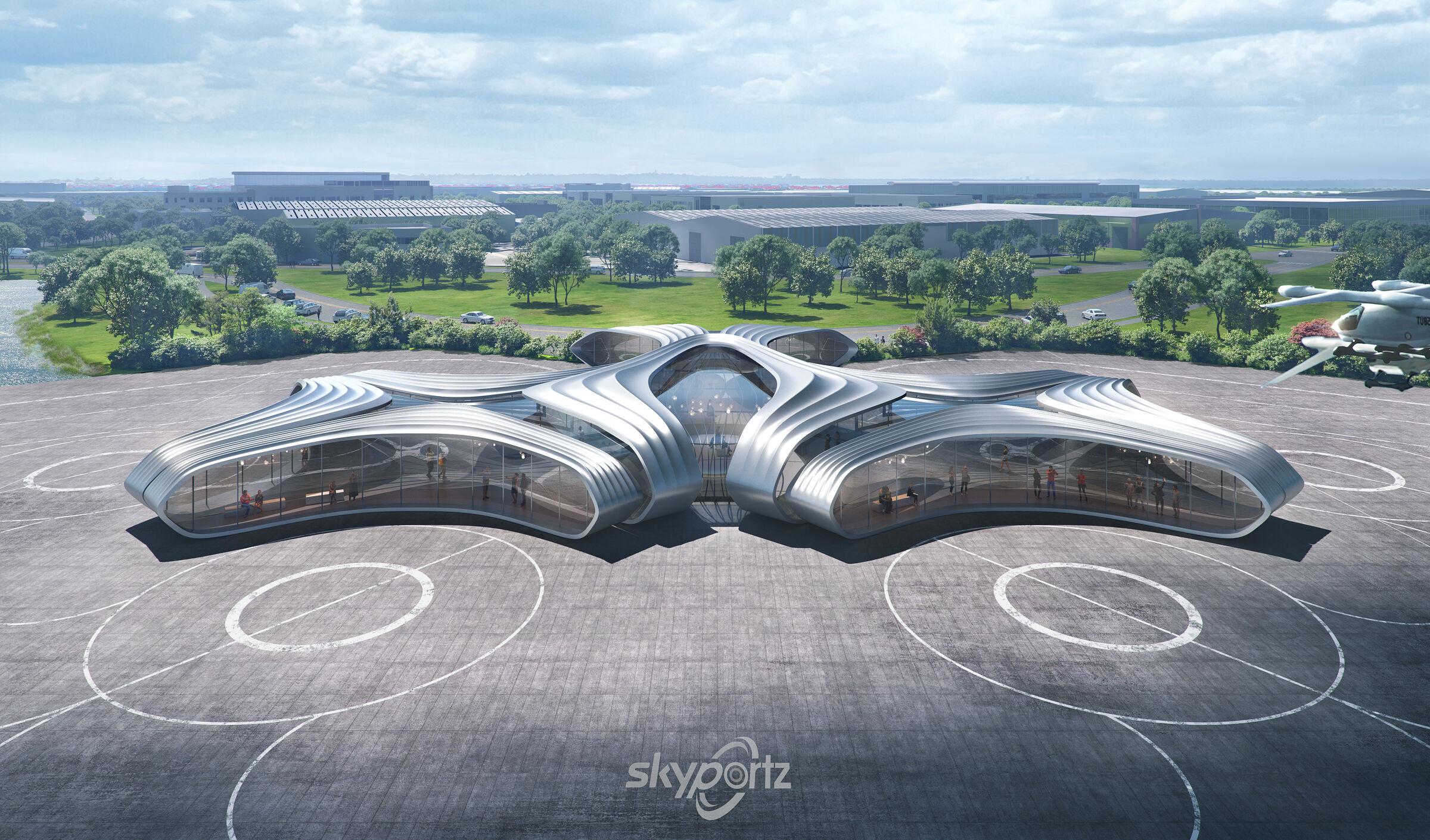 Skyportz - Australia's First Air Taxi Vertiport | CONTRERAS EARL