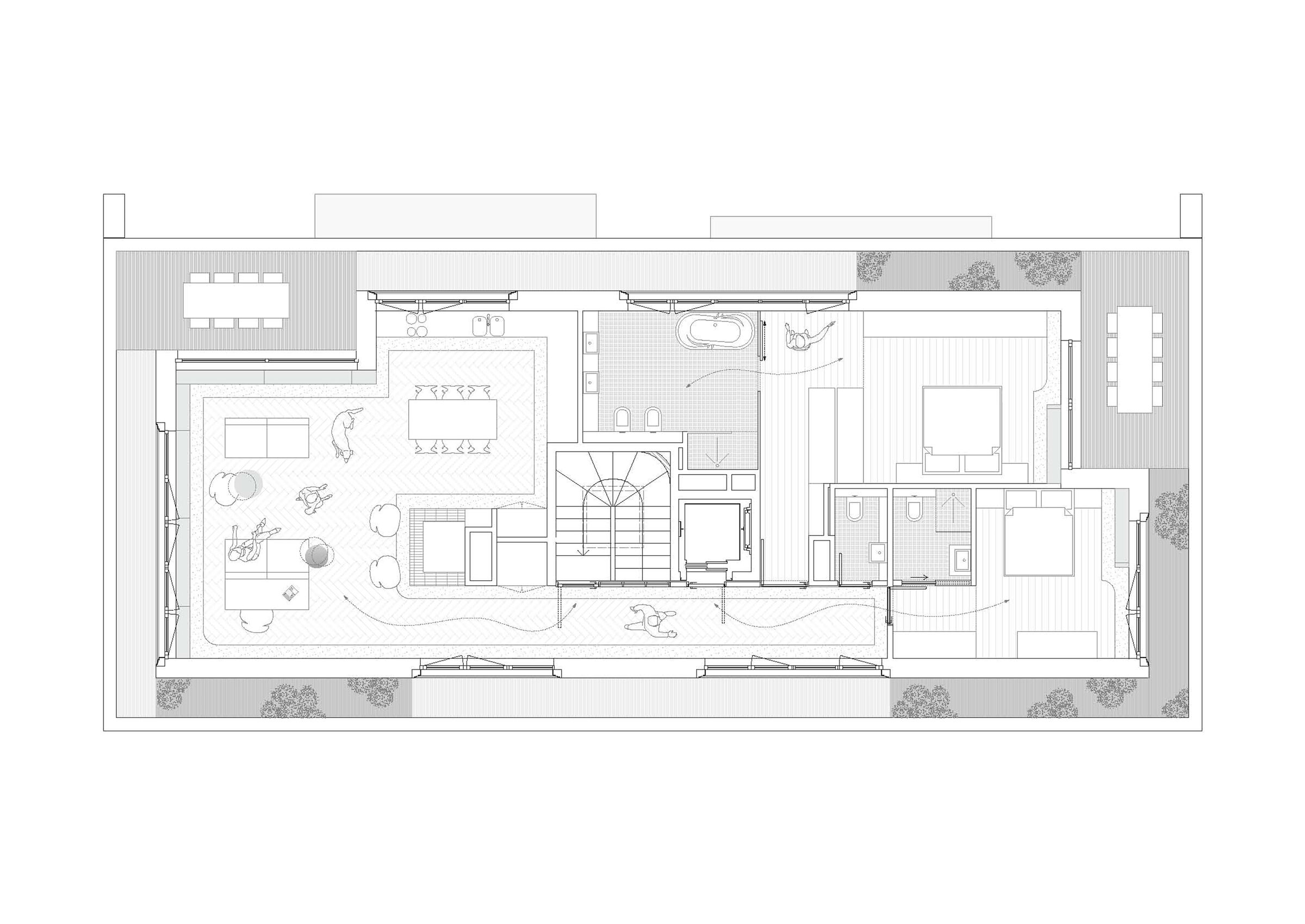 Second Floor Plan-Residence