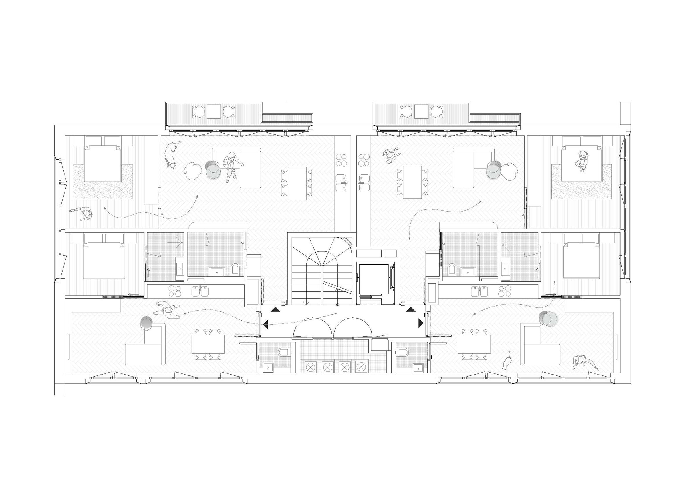 First Floor Plan-Residences