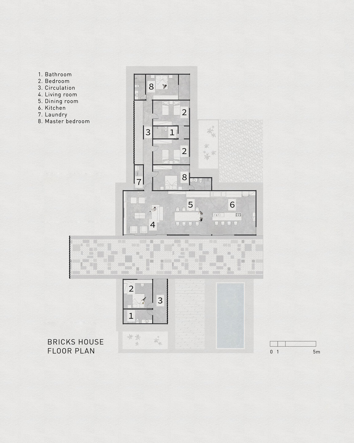Bricks House Floor Plan