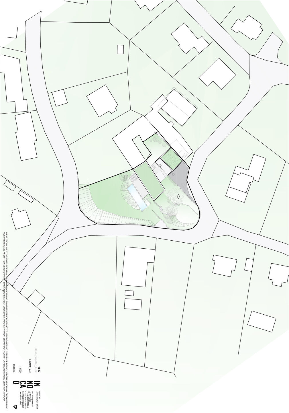 Deconstructed House - Site Plan