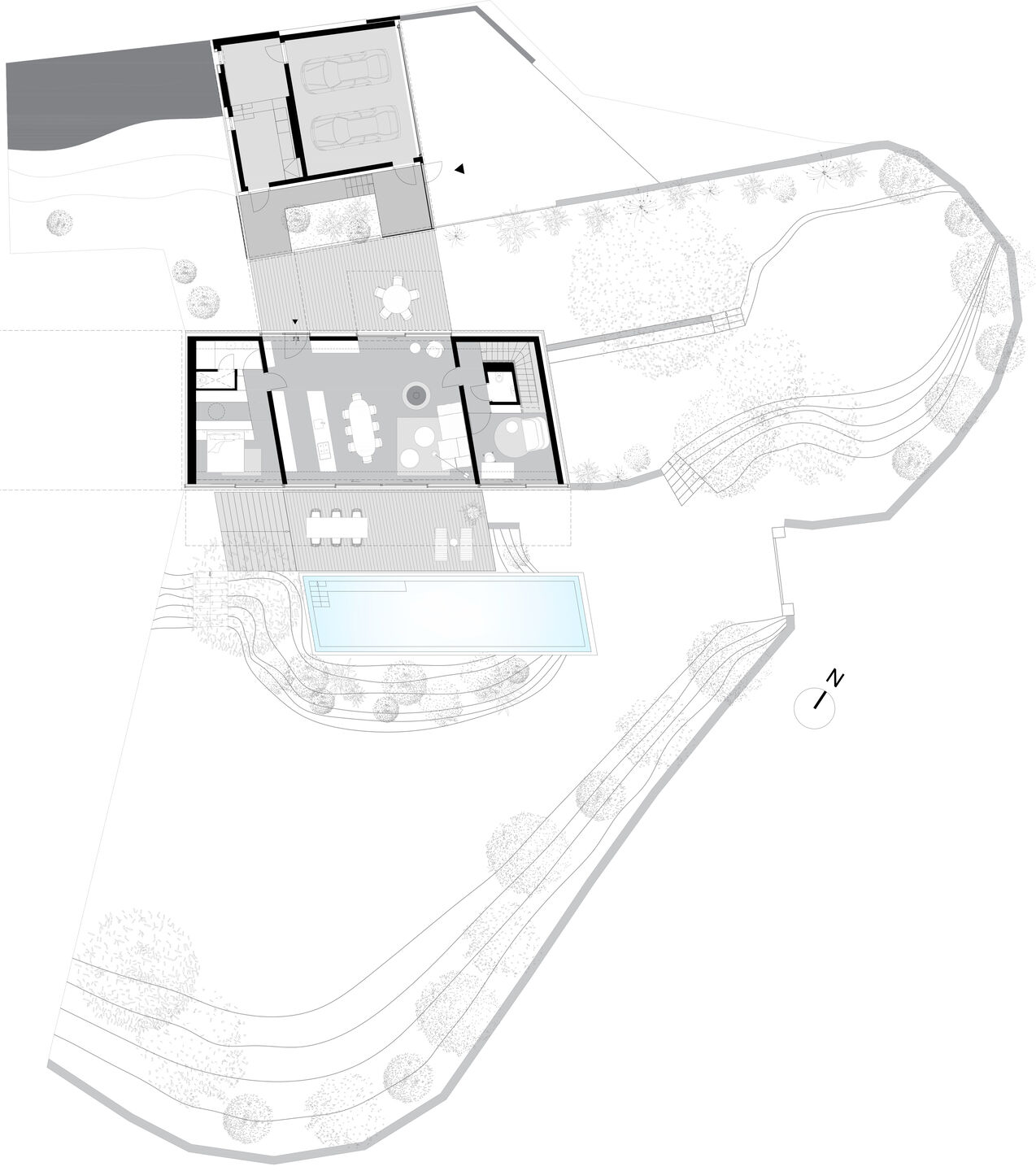 Deconstructed House - Ground Floor