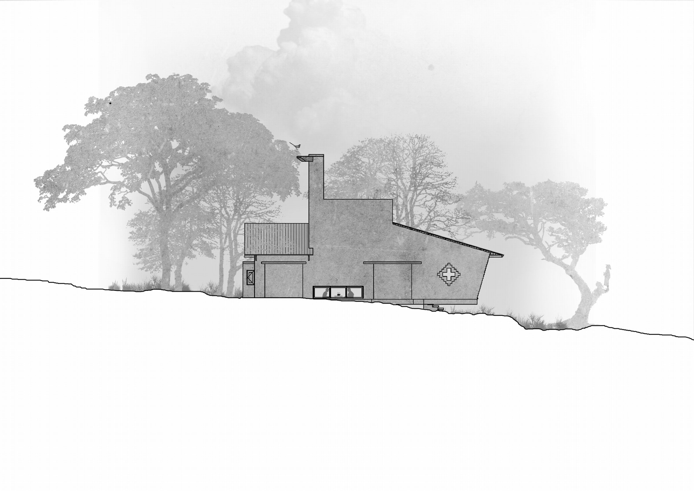 West elevation