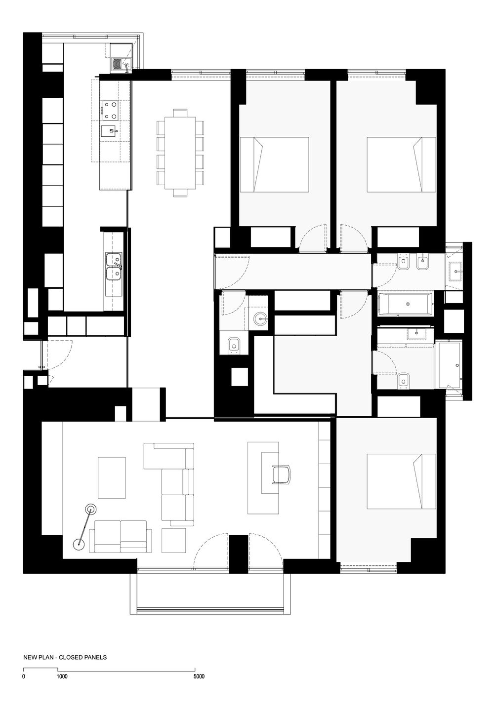 New Floor Plan - Closed Panels