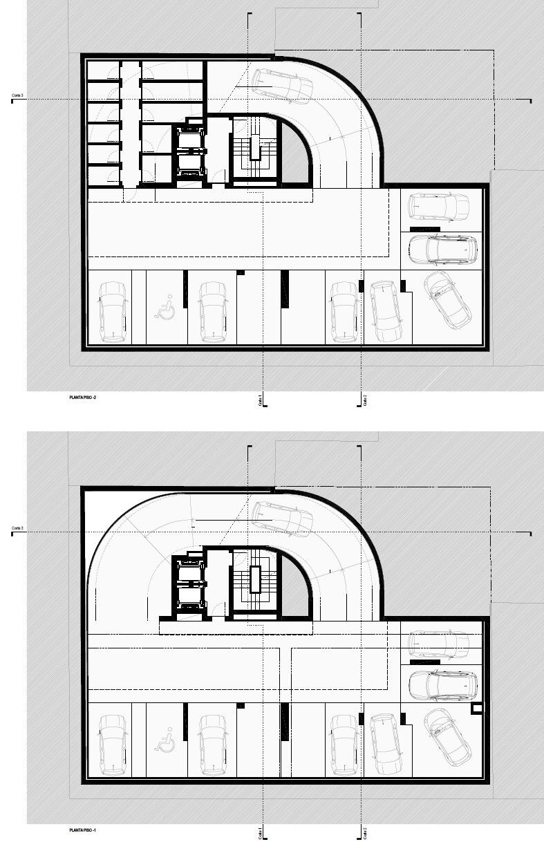Planta -2 e -1