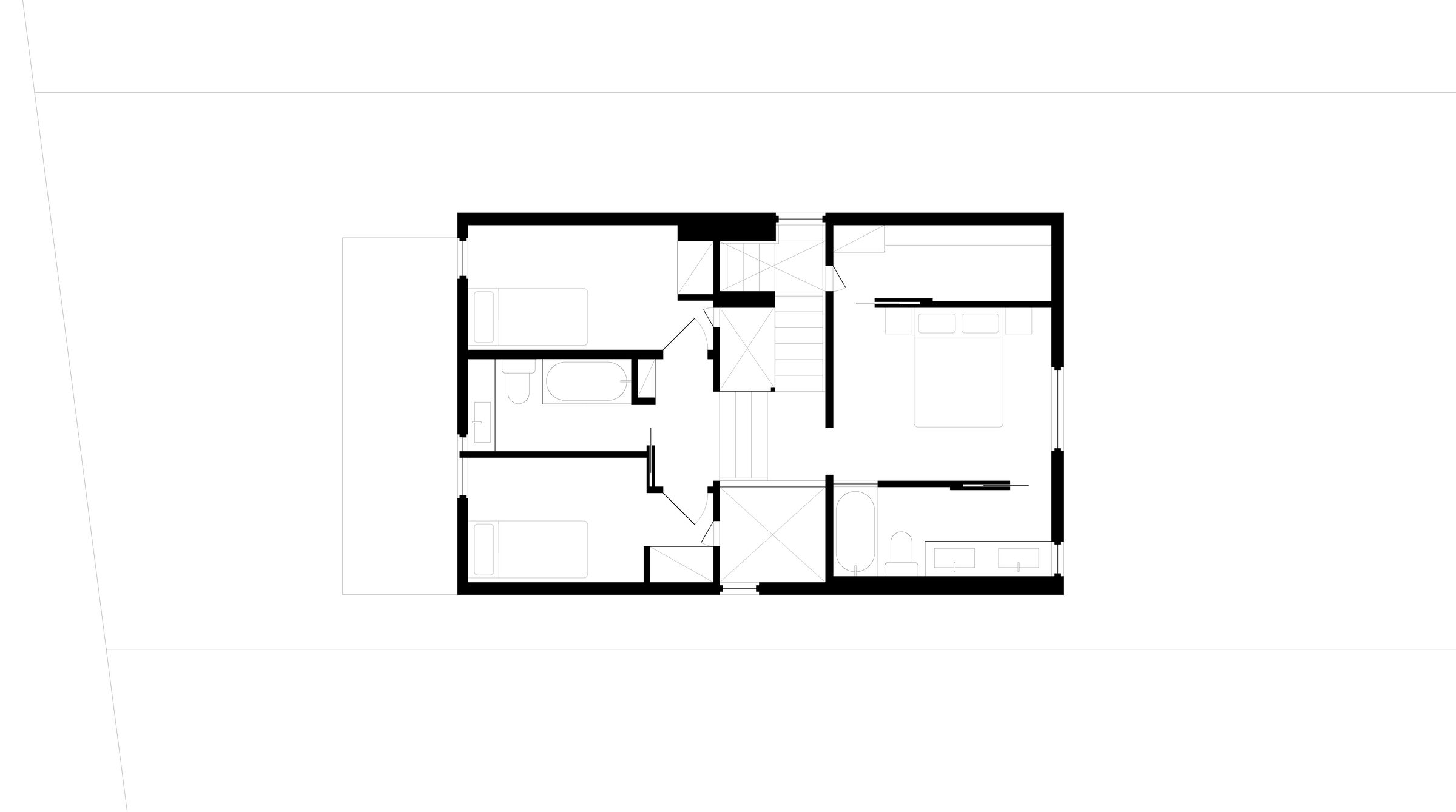 Upper floor plan