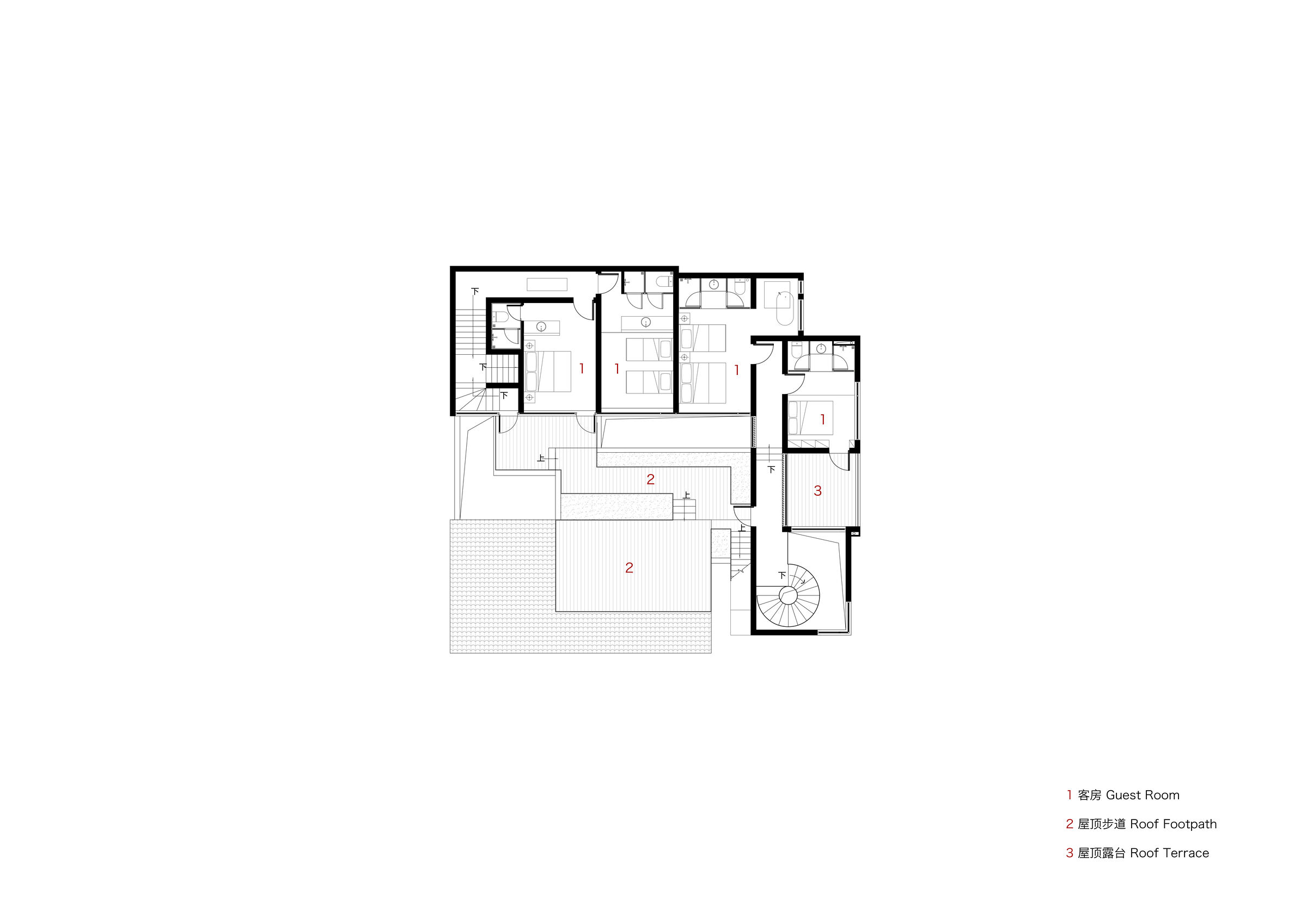 second floor plan