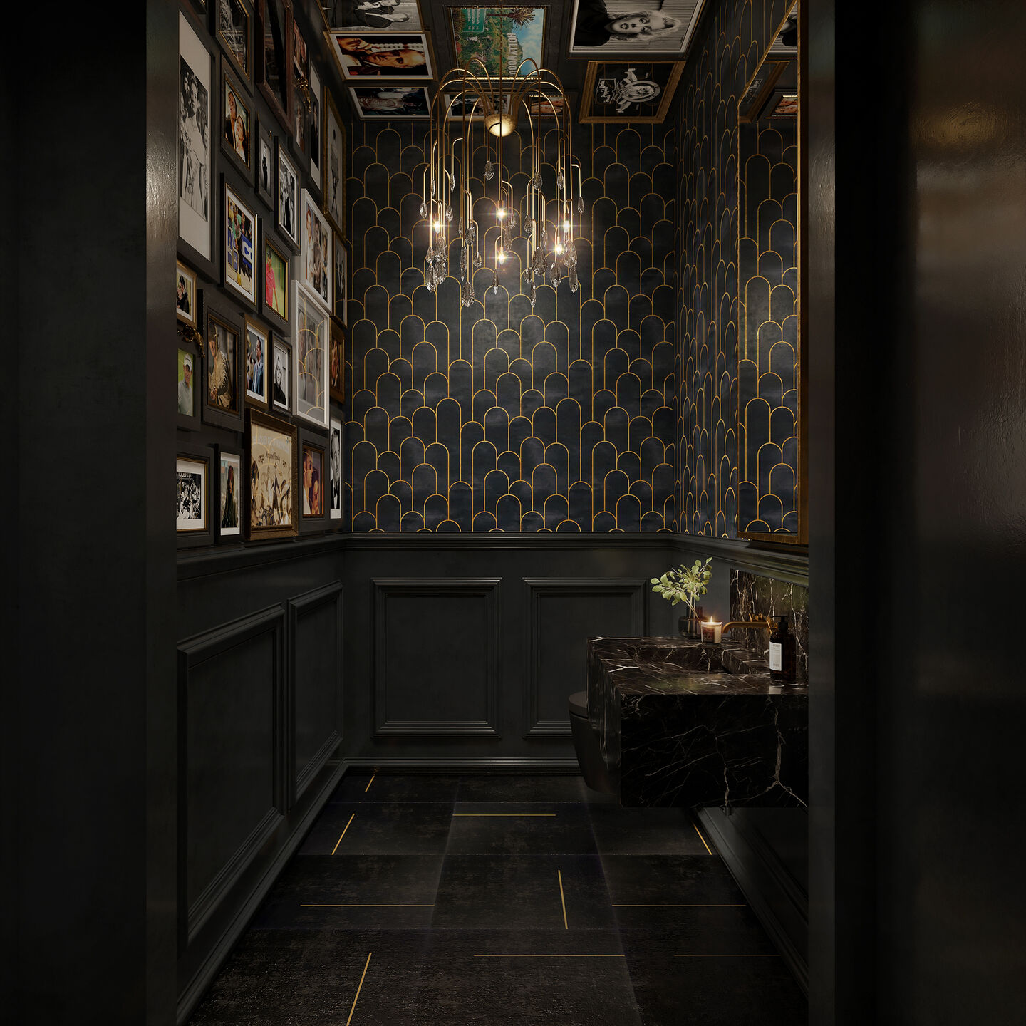 Powder Bathroom