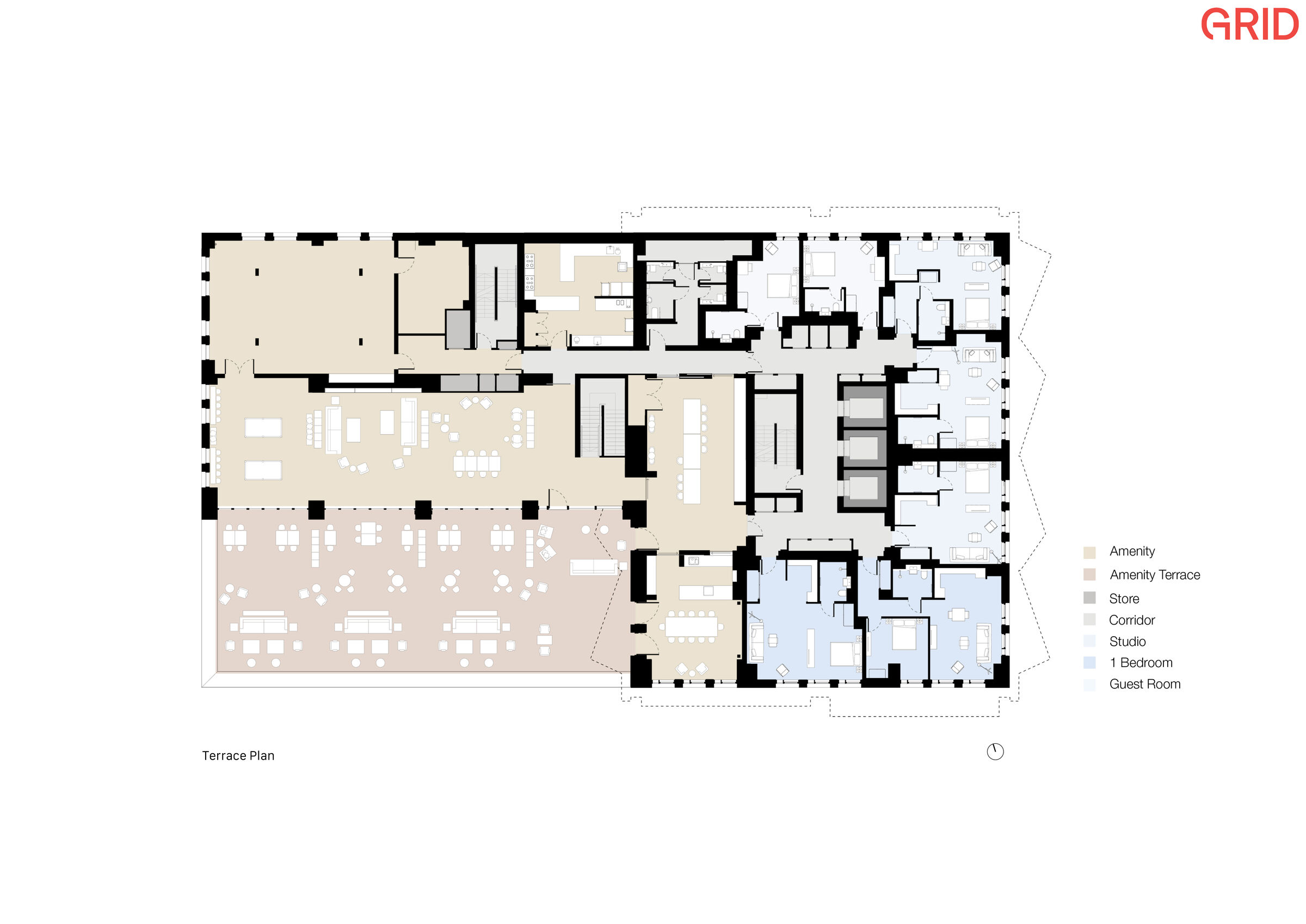 Terrace plan